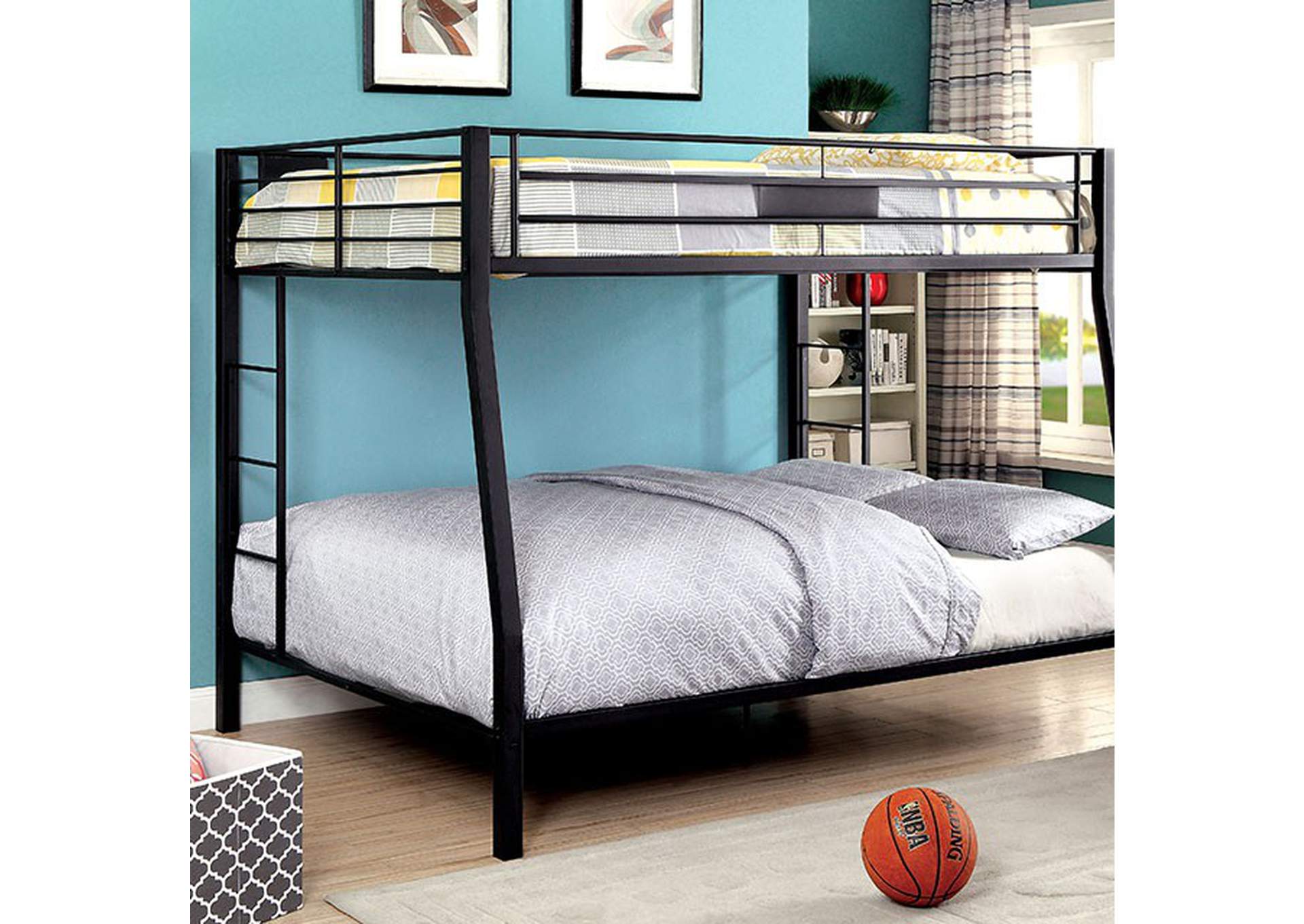 Claren Full/Queen Bunk Bed,Furniture of America