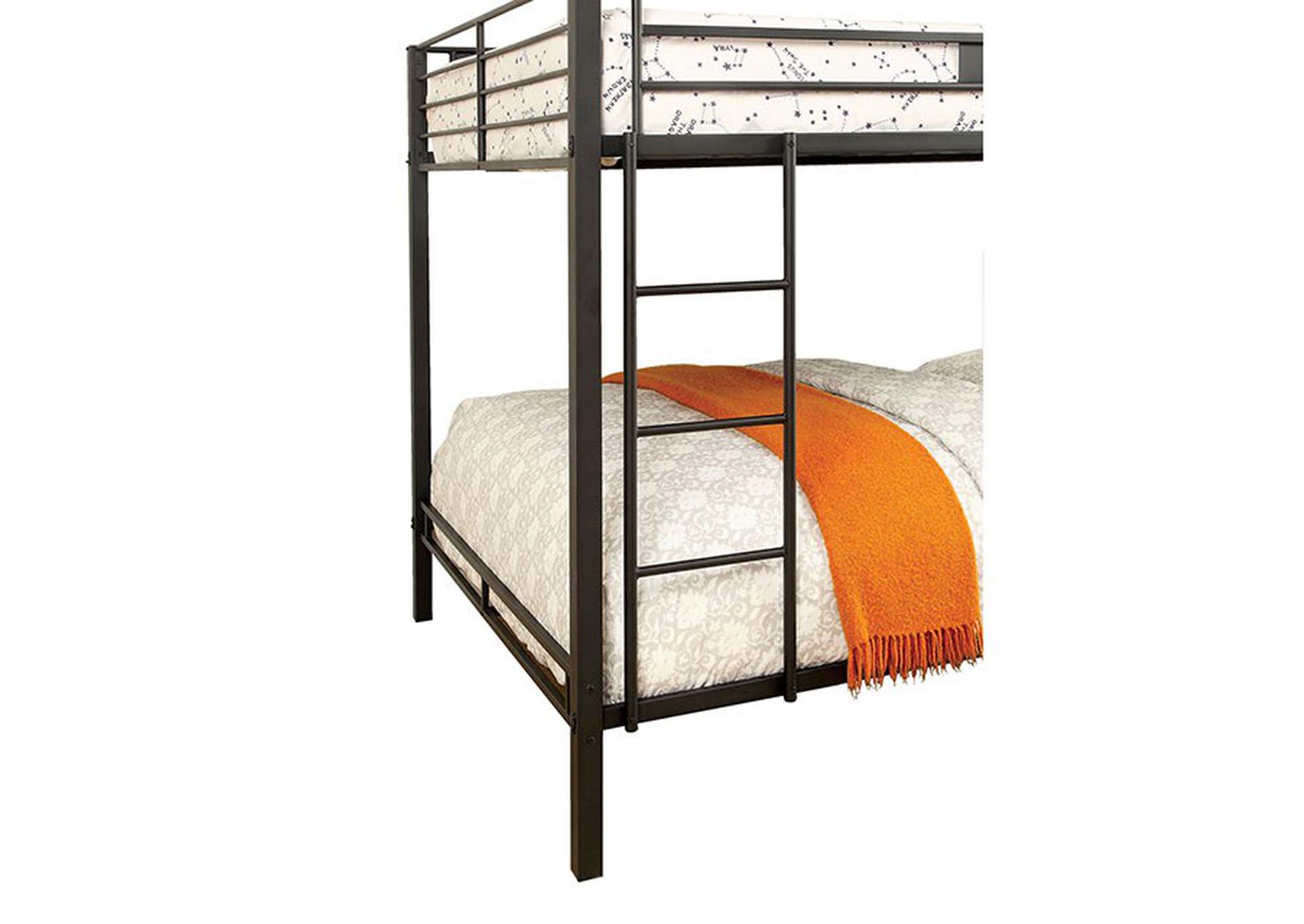 Claren Queen/Queen Bunk Bed,Furniture of America