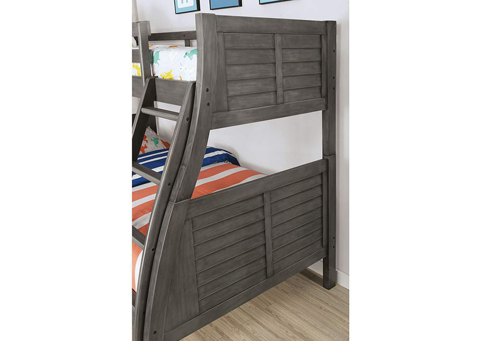 Hoople Twin/Full Bunk Bed,Furniture of America