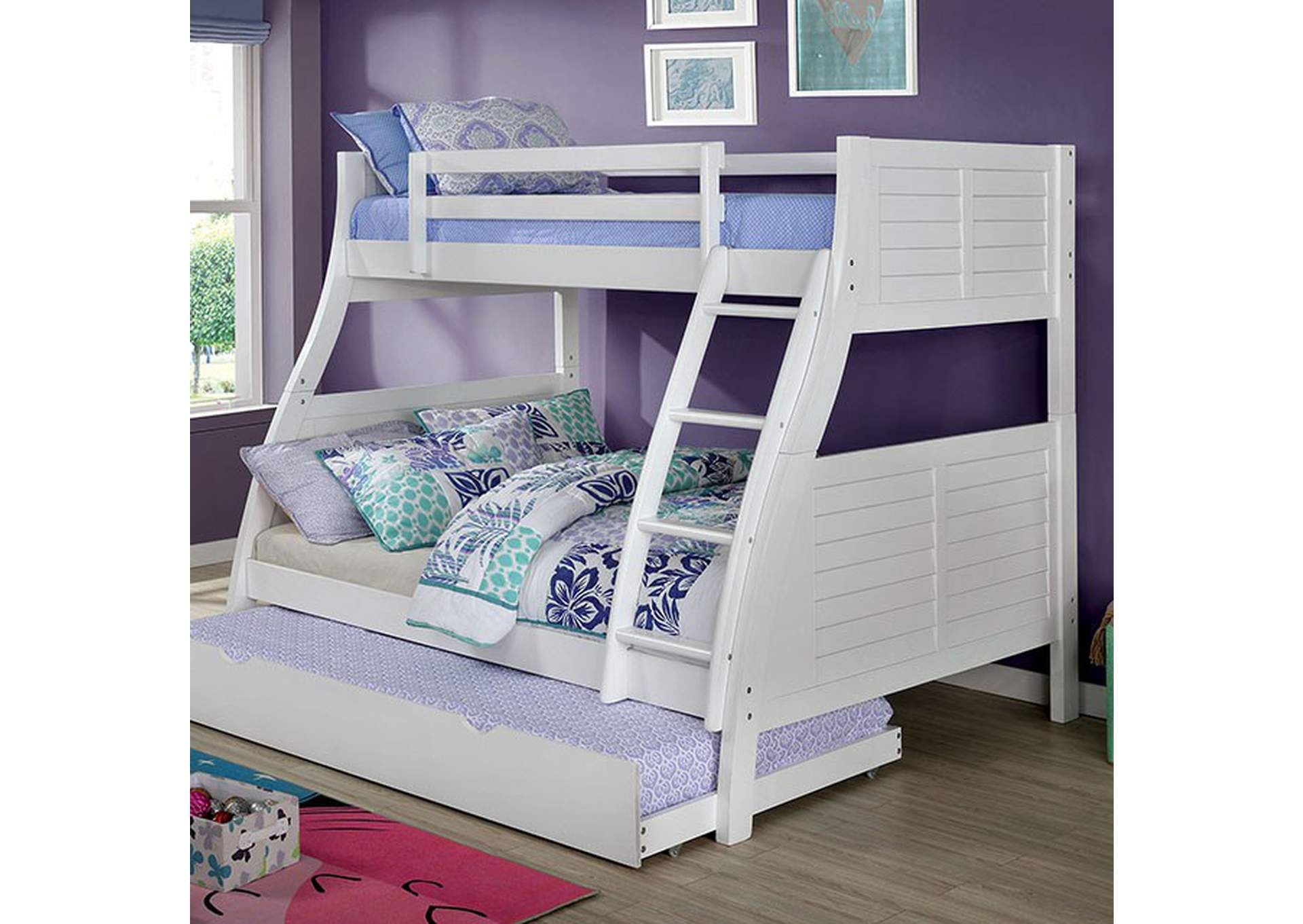 Hoople Twin/Full Bunk Bed,Furniture of America