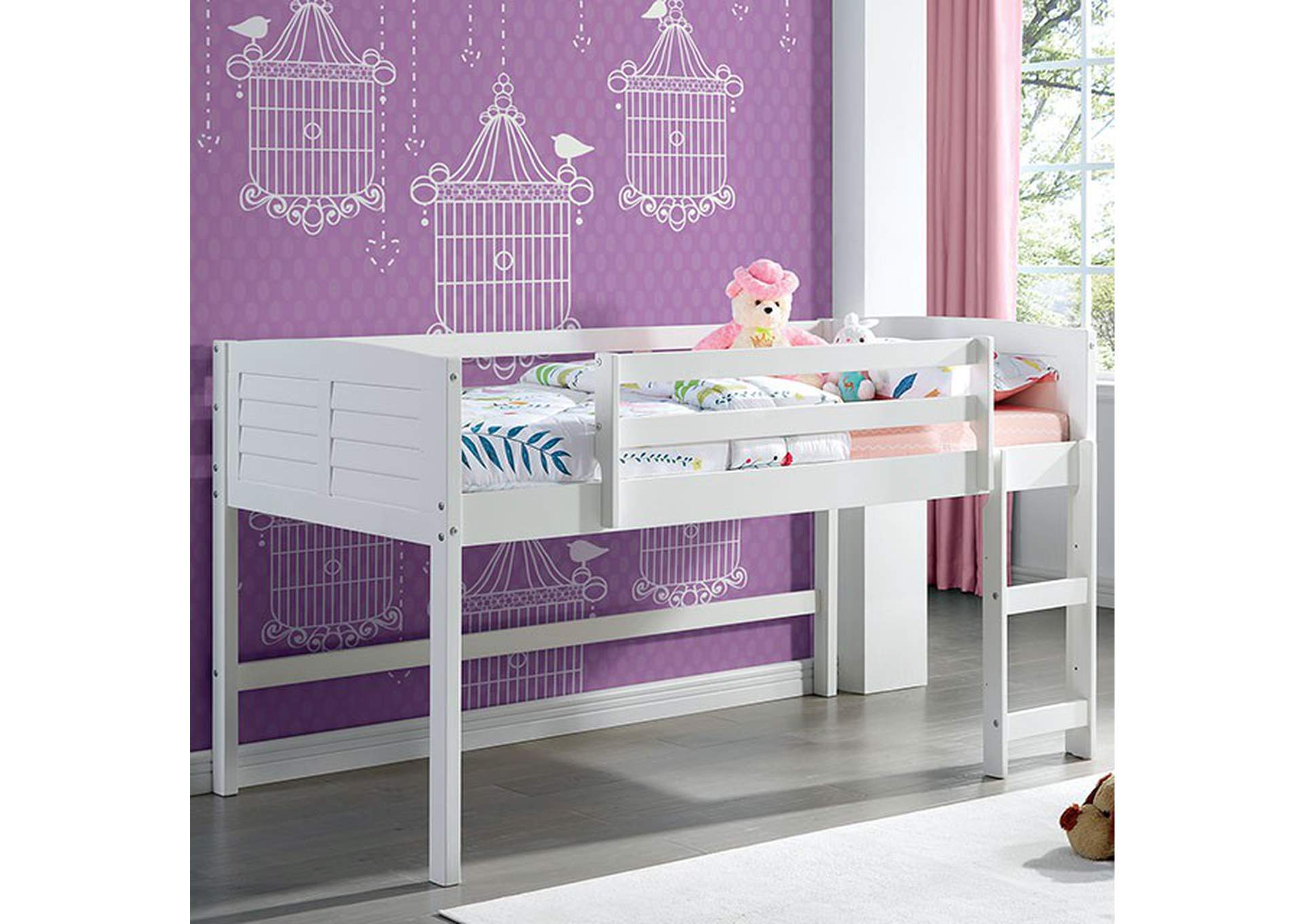 Abigail Twin Loft Bed,Furniture of America