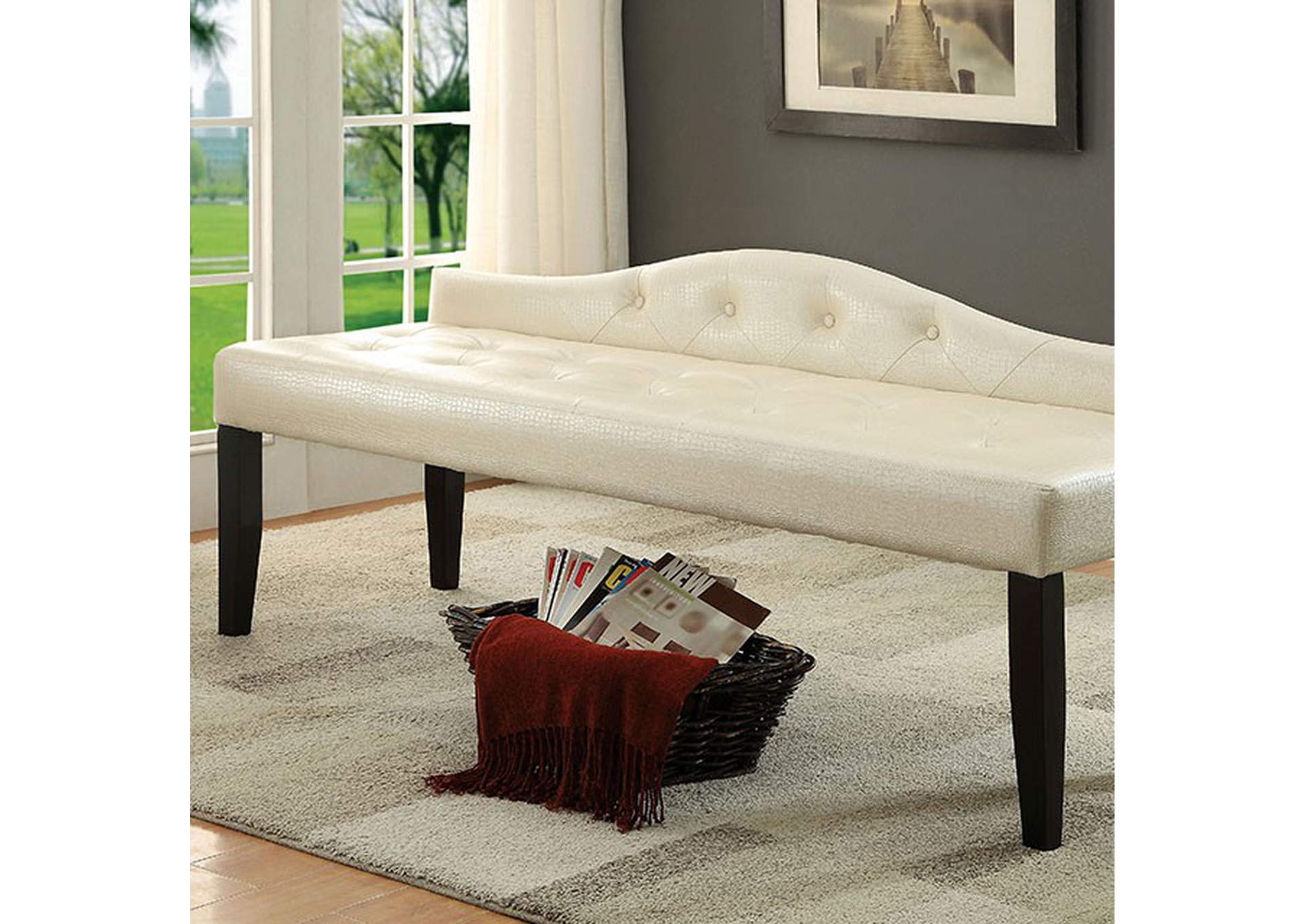 Alipaz Bench,Furniture of America