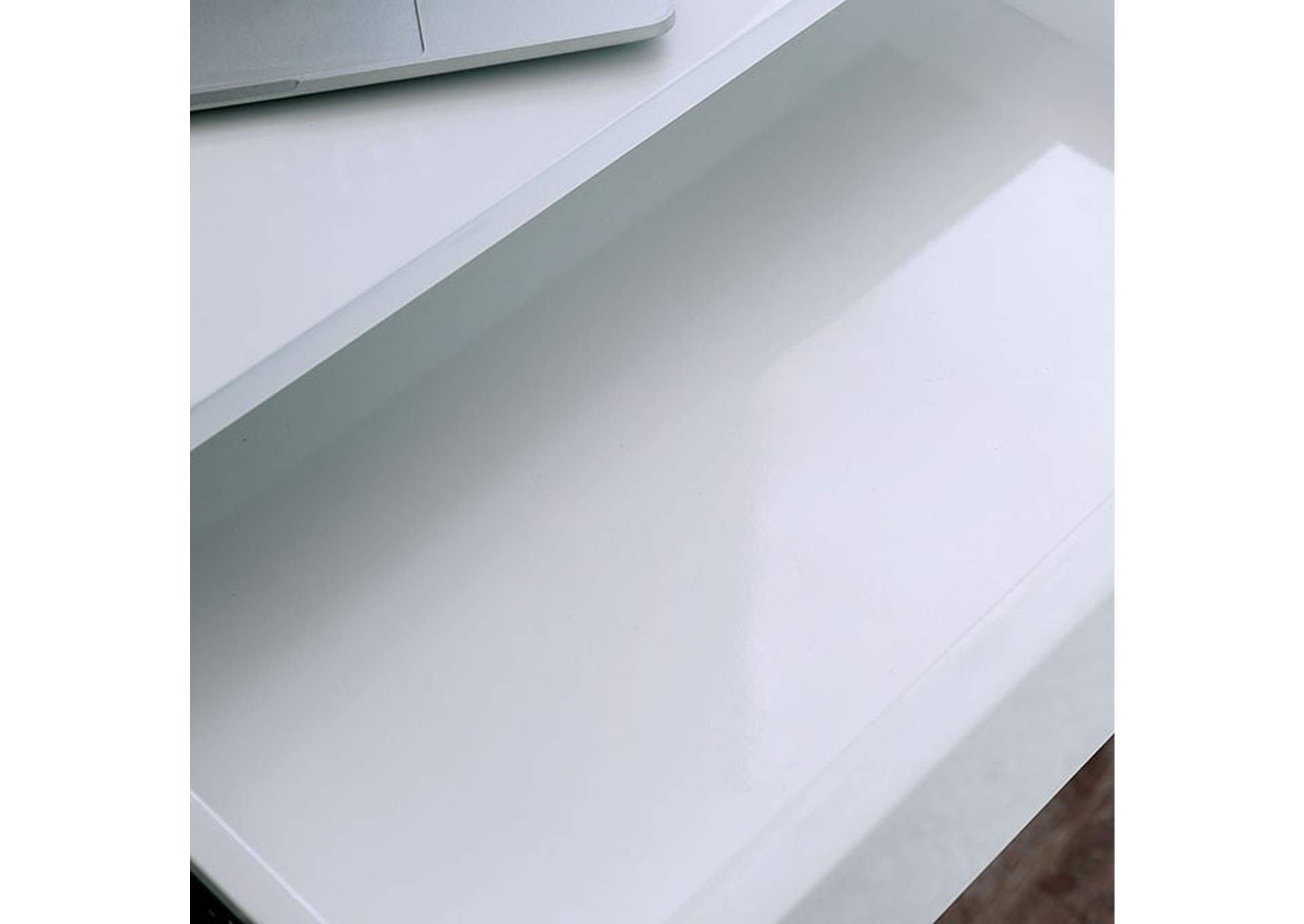 Loke White Desk,Furniture of America