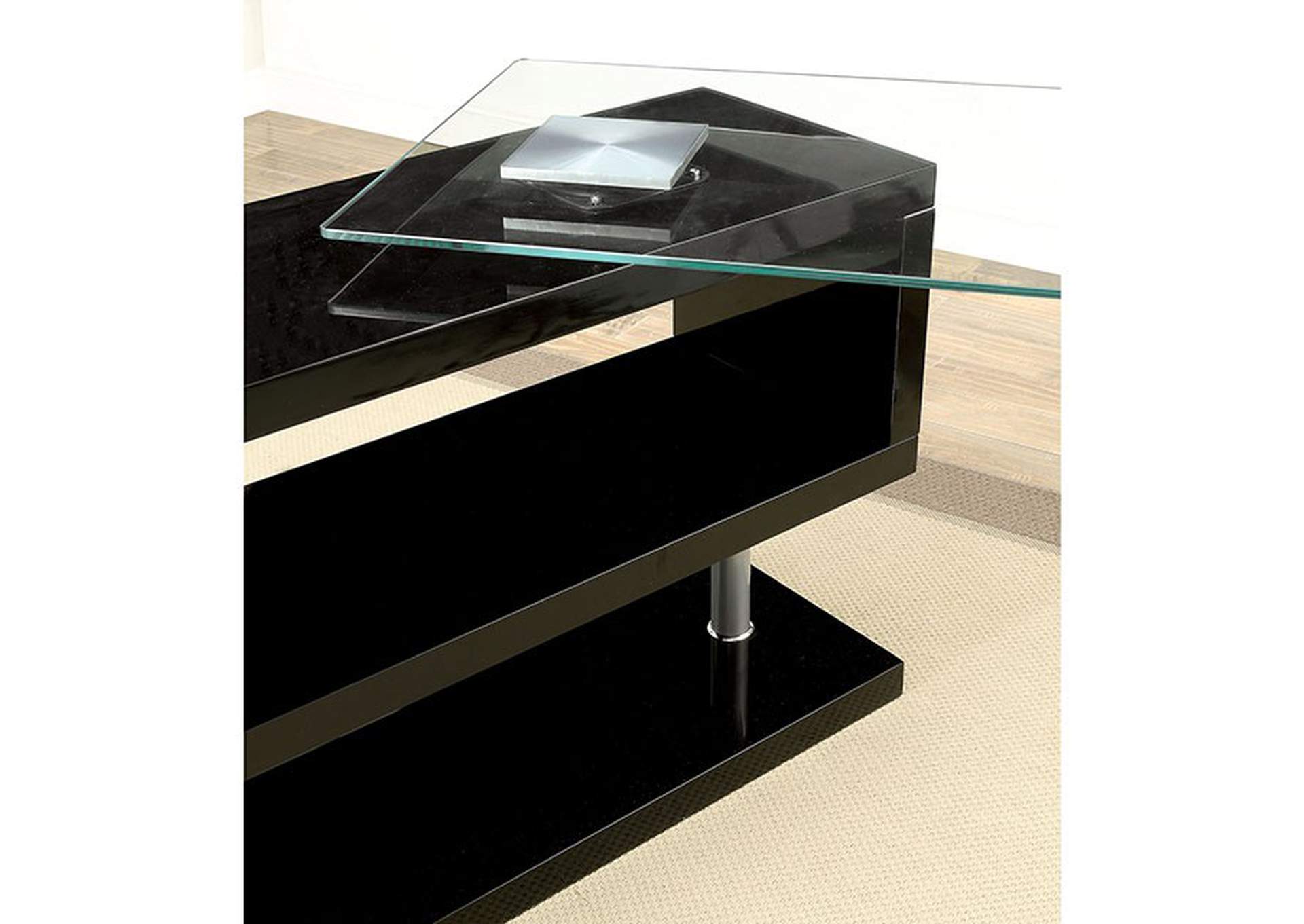 Bronwen Black Desk,Furniture of America TX