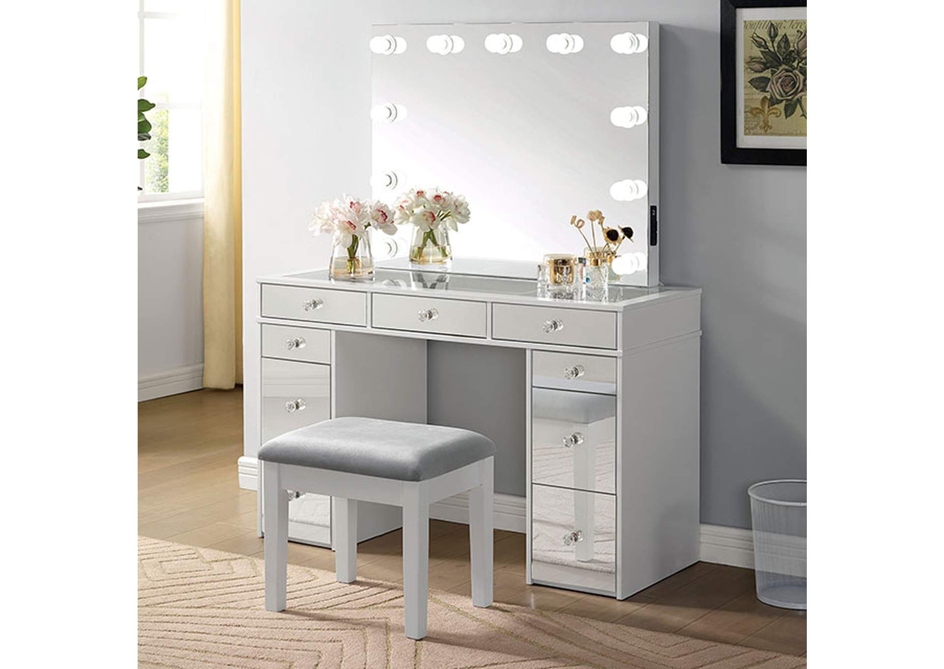 Margret Vanity Set,Furniture of America