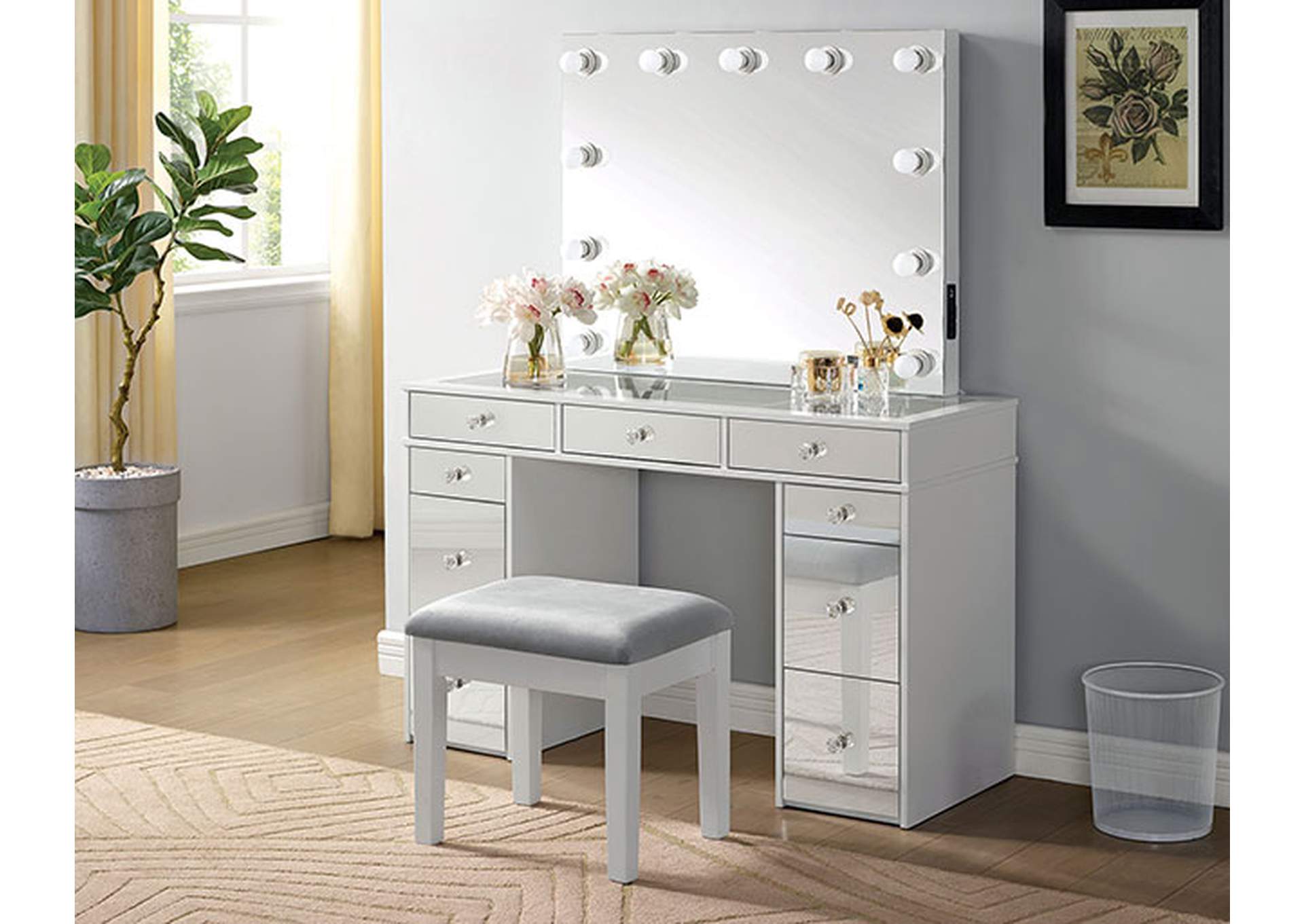 Margret Vanity Set,Furniture of America