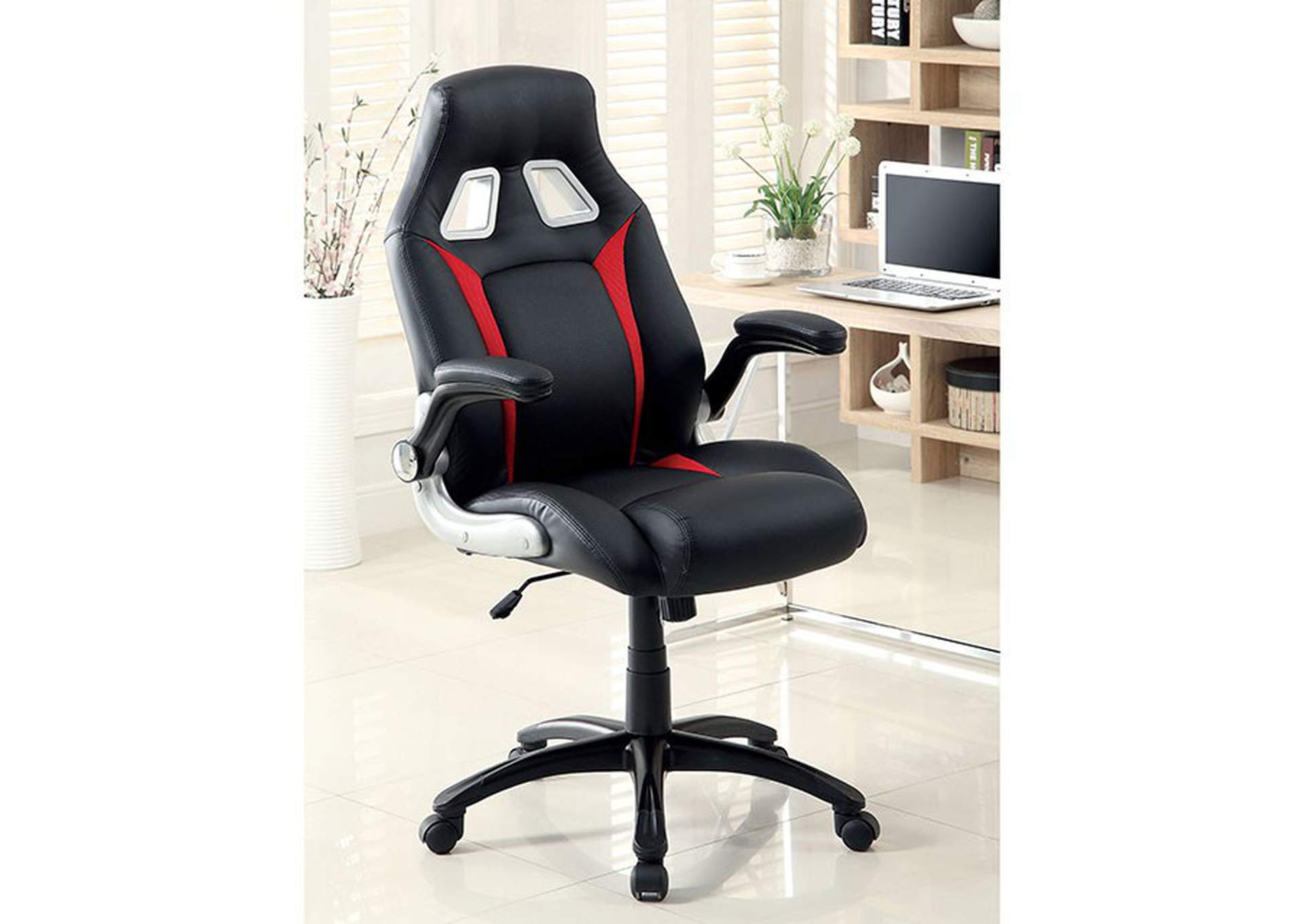 Argon Black Office Chair,Furniture of America