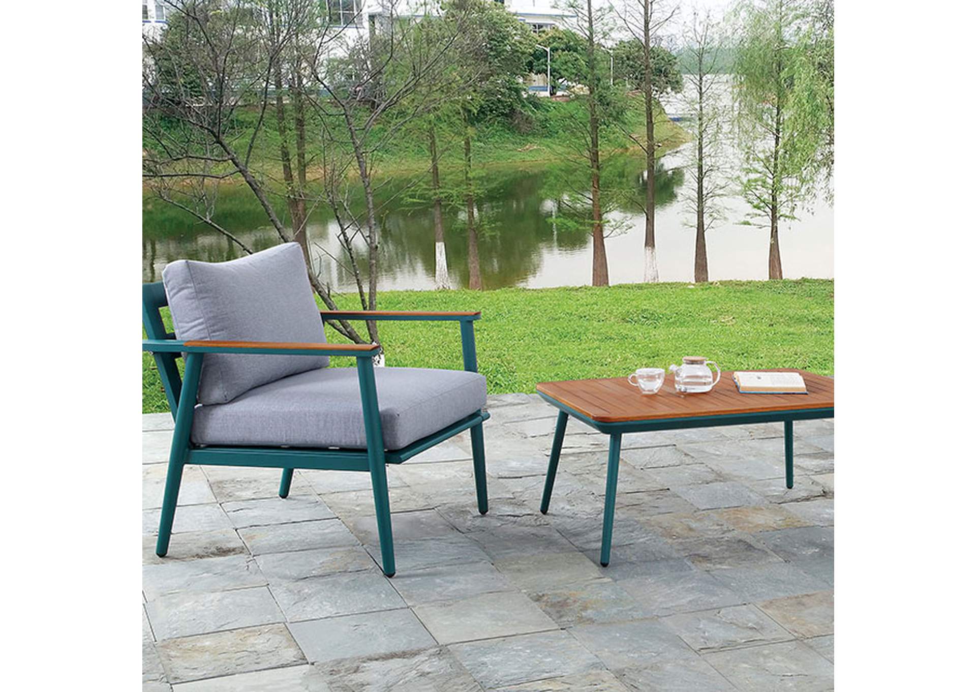 Marsha 3 Pc. Outdoor Set,Furniture of America