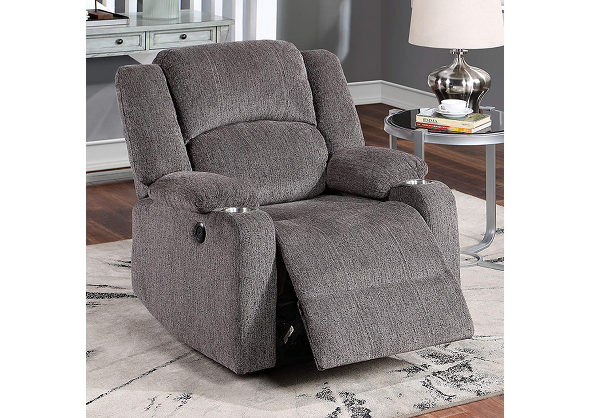 Hadrian Power Recliner,Furniture of America