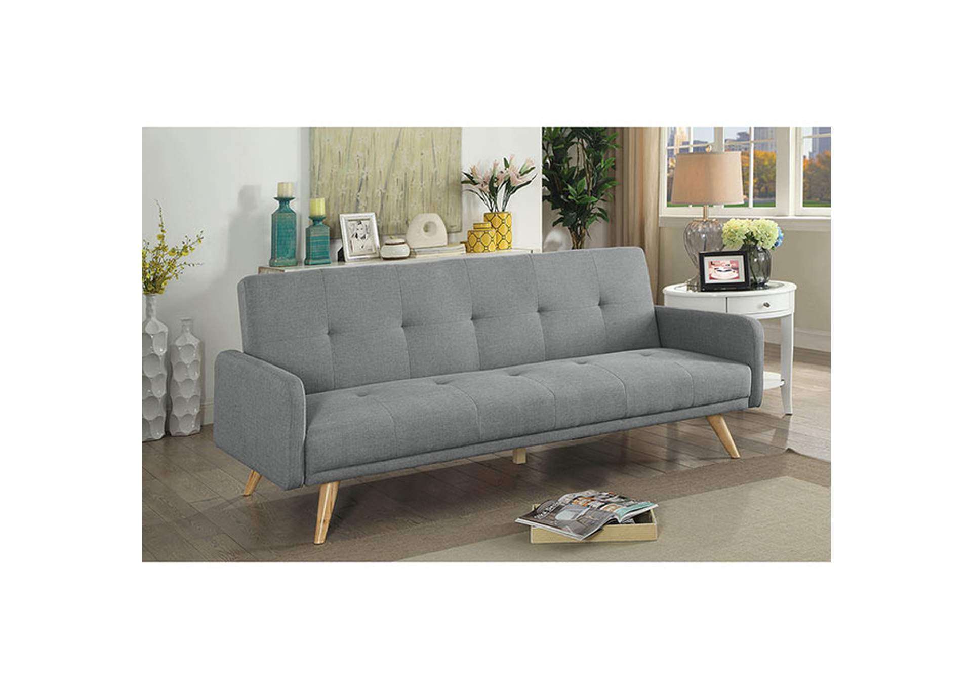 Burgos Futon Sofa,Furniture of America