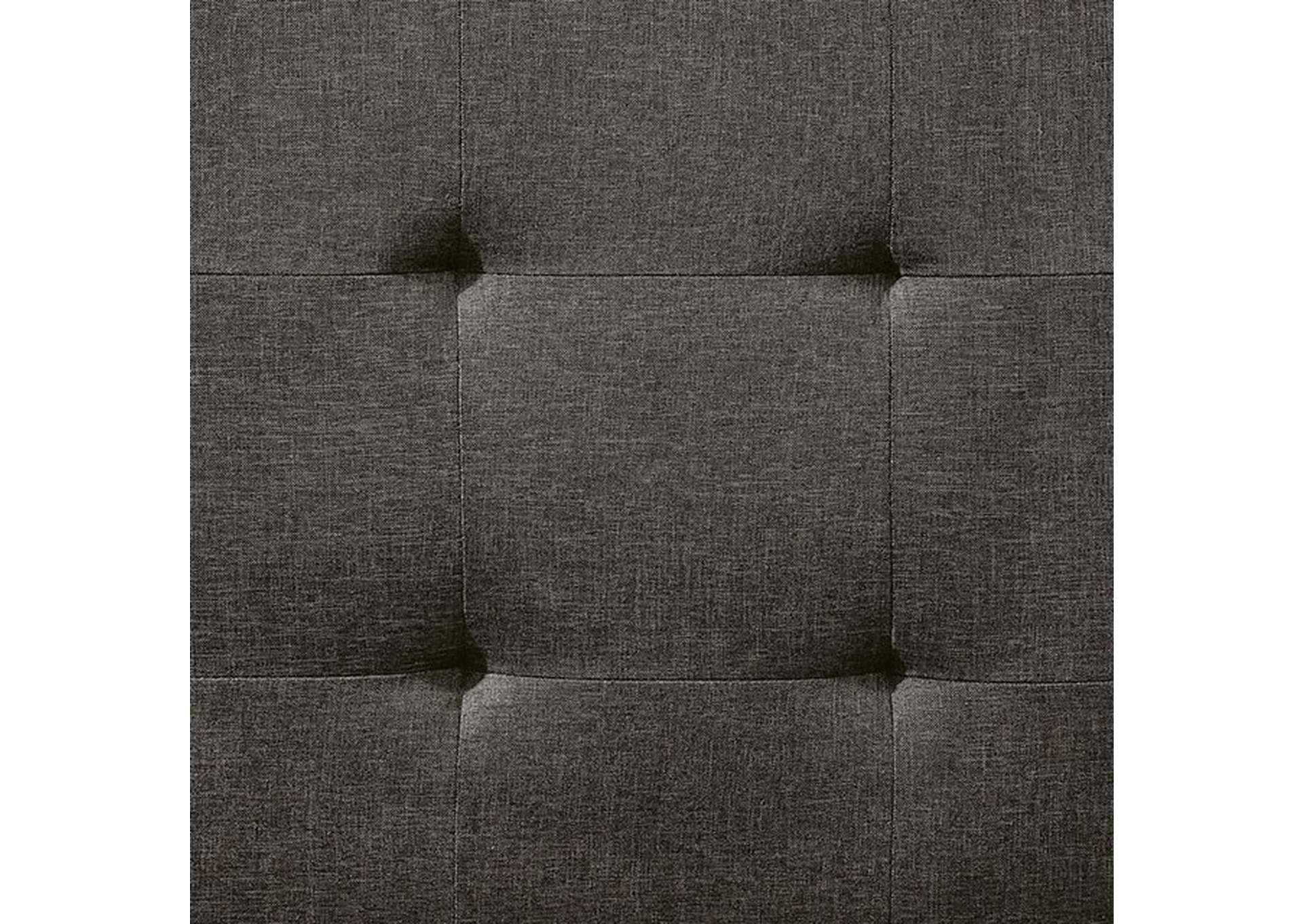 Oona Dark Gray Futon Sofa,Furniture of America