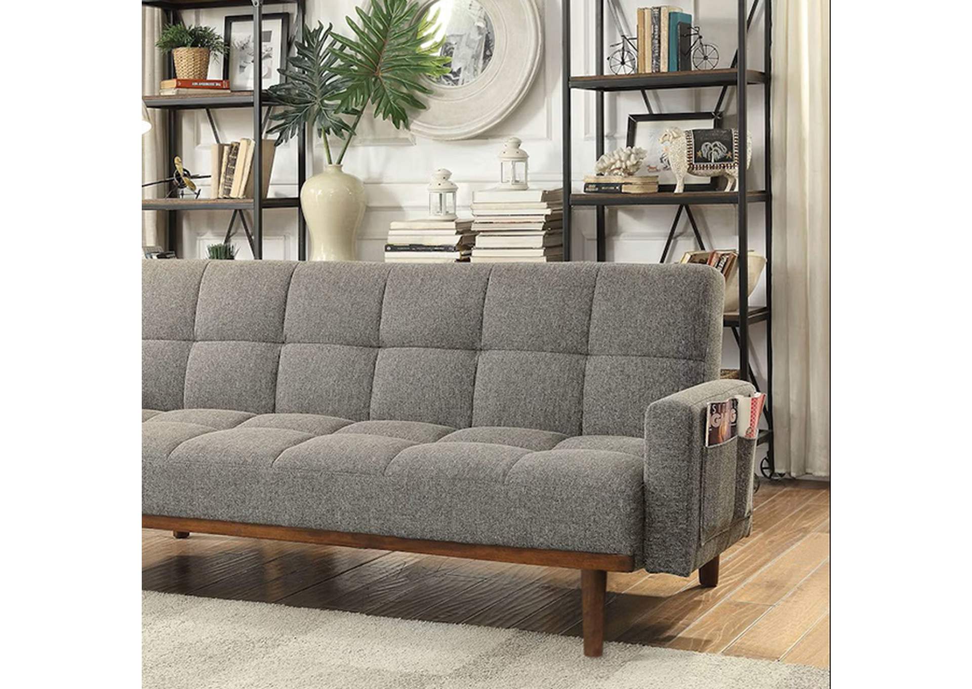 Nettie Futon Sofa,Furniture of America