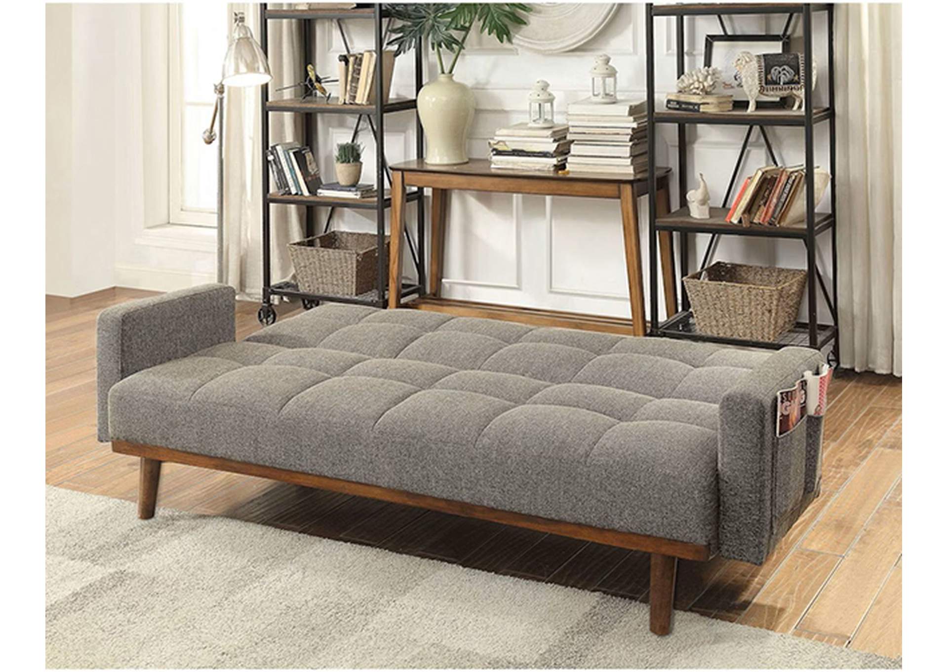 Nettie Futon Sofa,Furniture of America