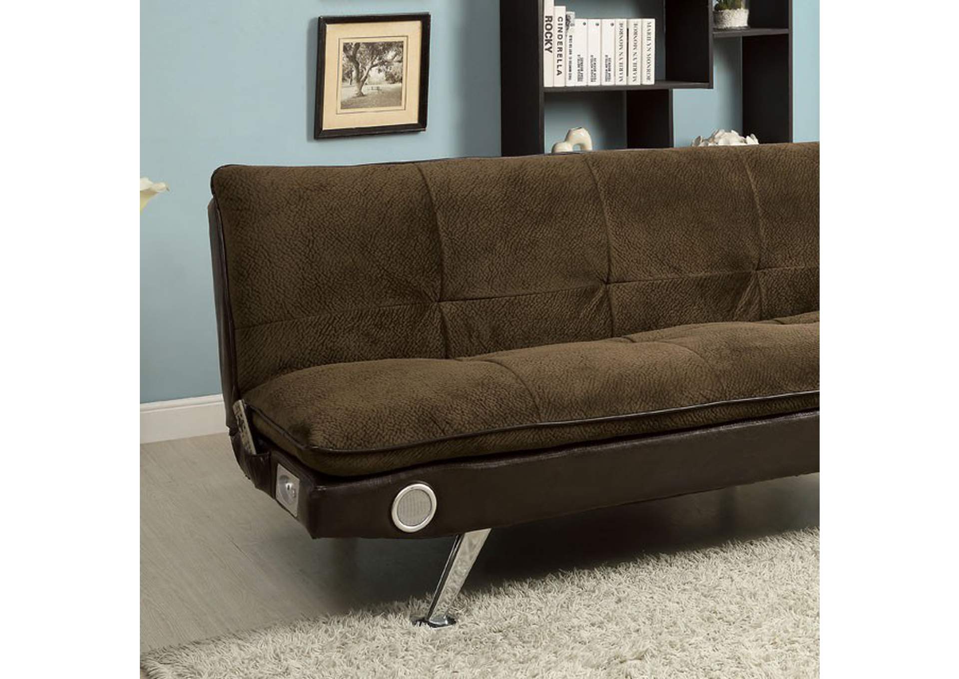 Gallagher Futon Sofa,Furniture of America