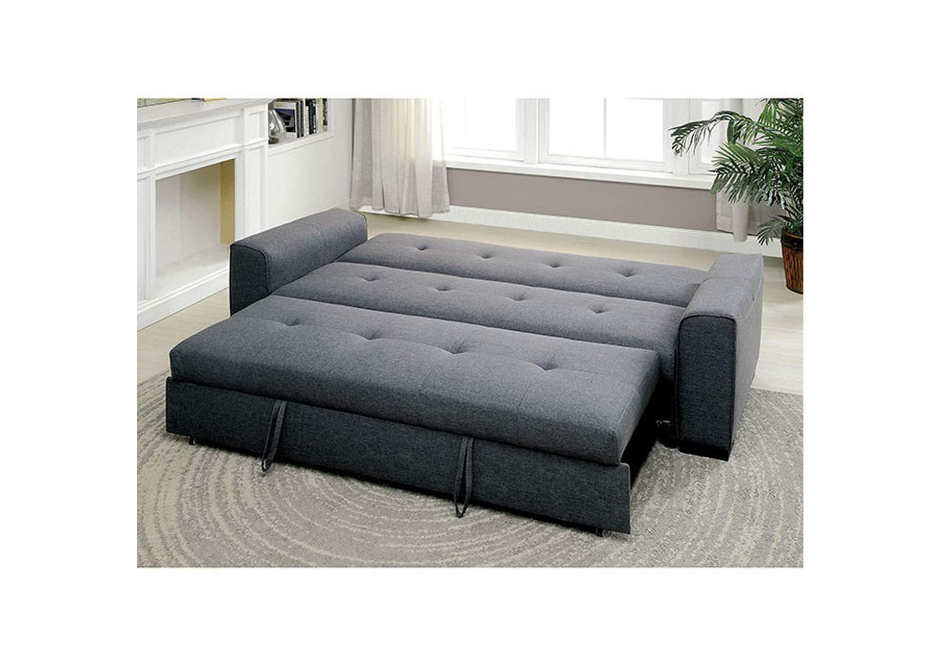 Reilly Futon Sofa,Furniture of America