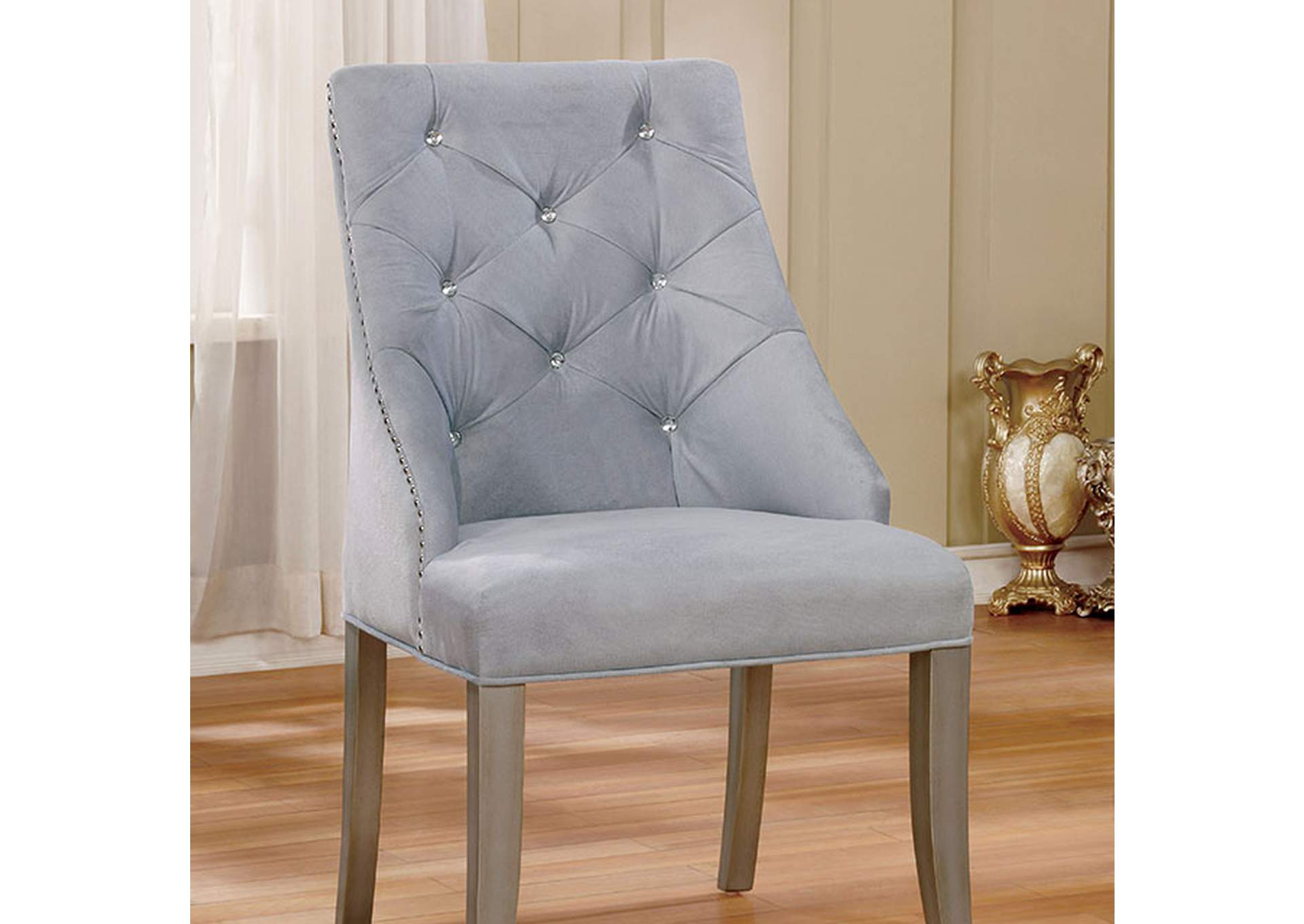 Diocles Side Chair (2/Box),Furniture of America