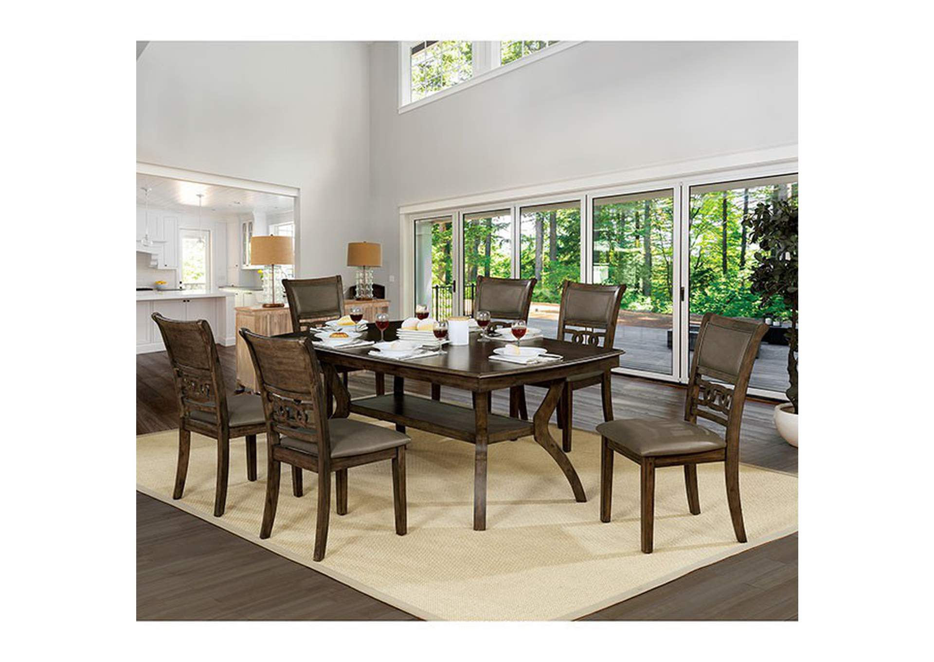 Holly Dining Table,Furniture of America