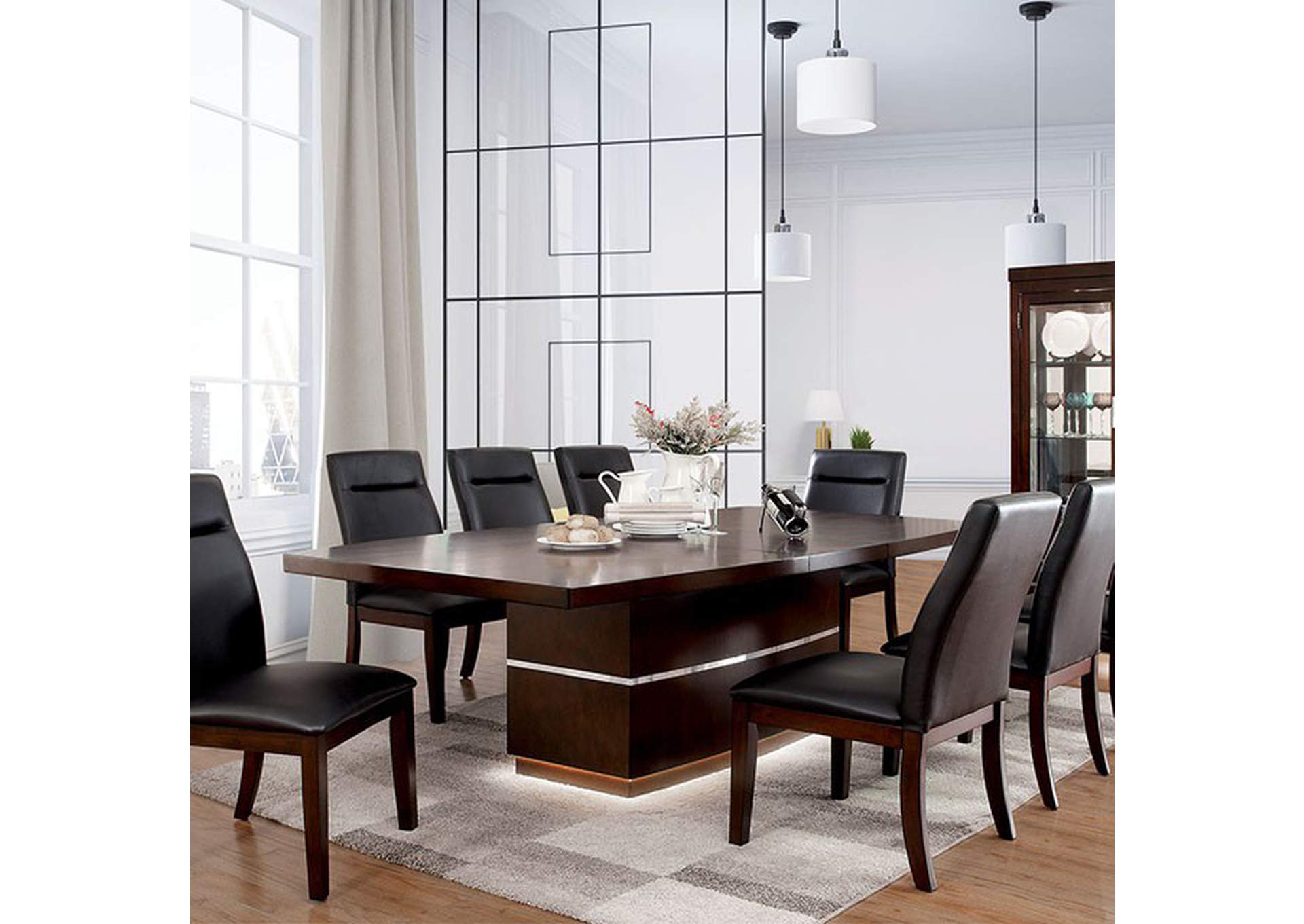 Lawrence Dining Table,Furniture of America