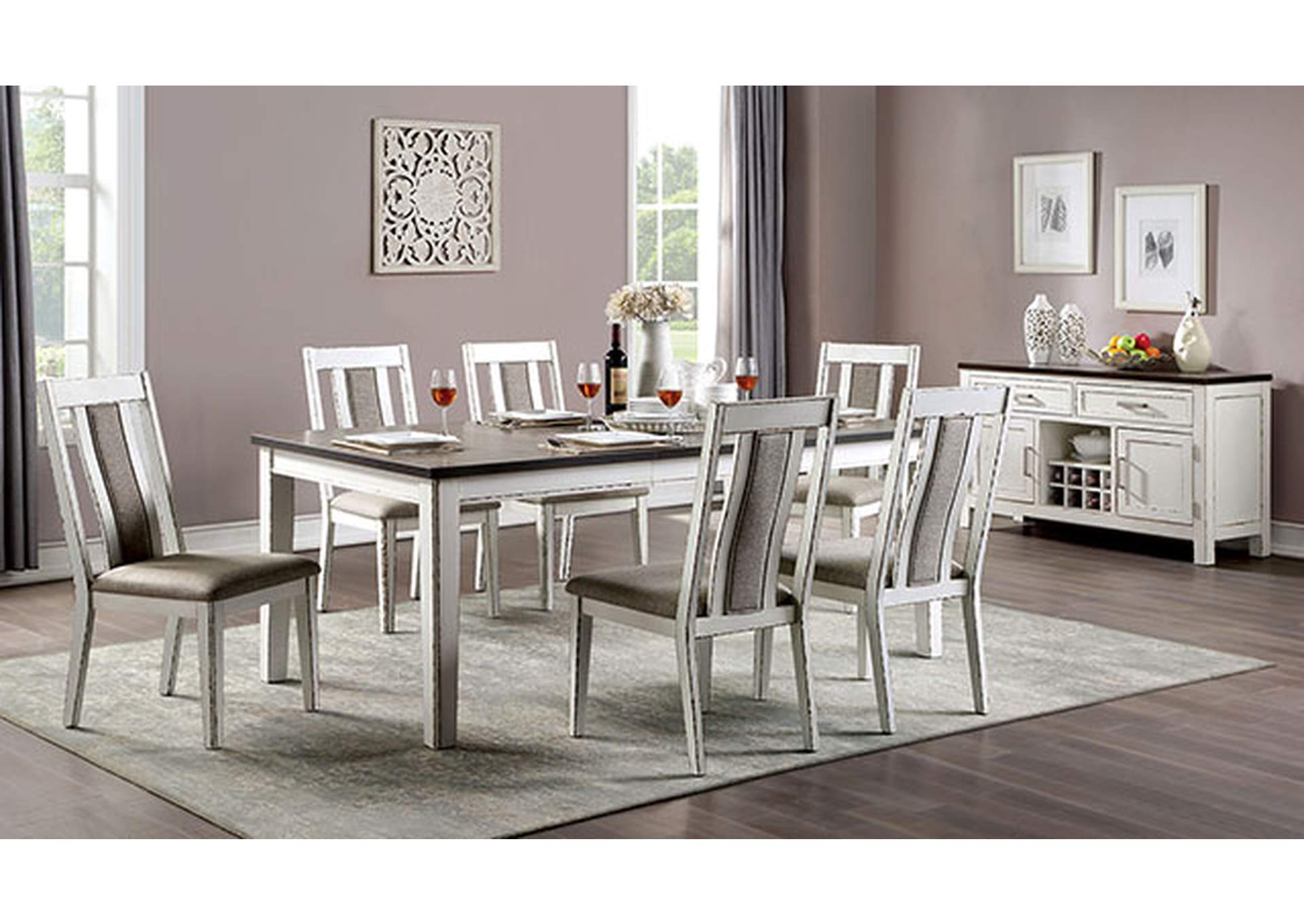 Halsey Dining Table,Furniture of America