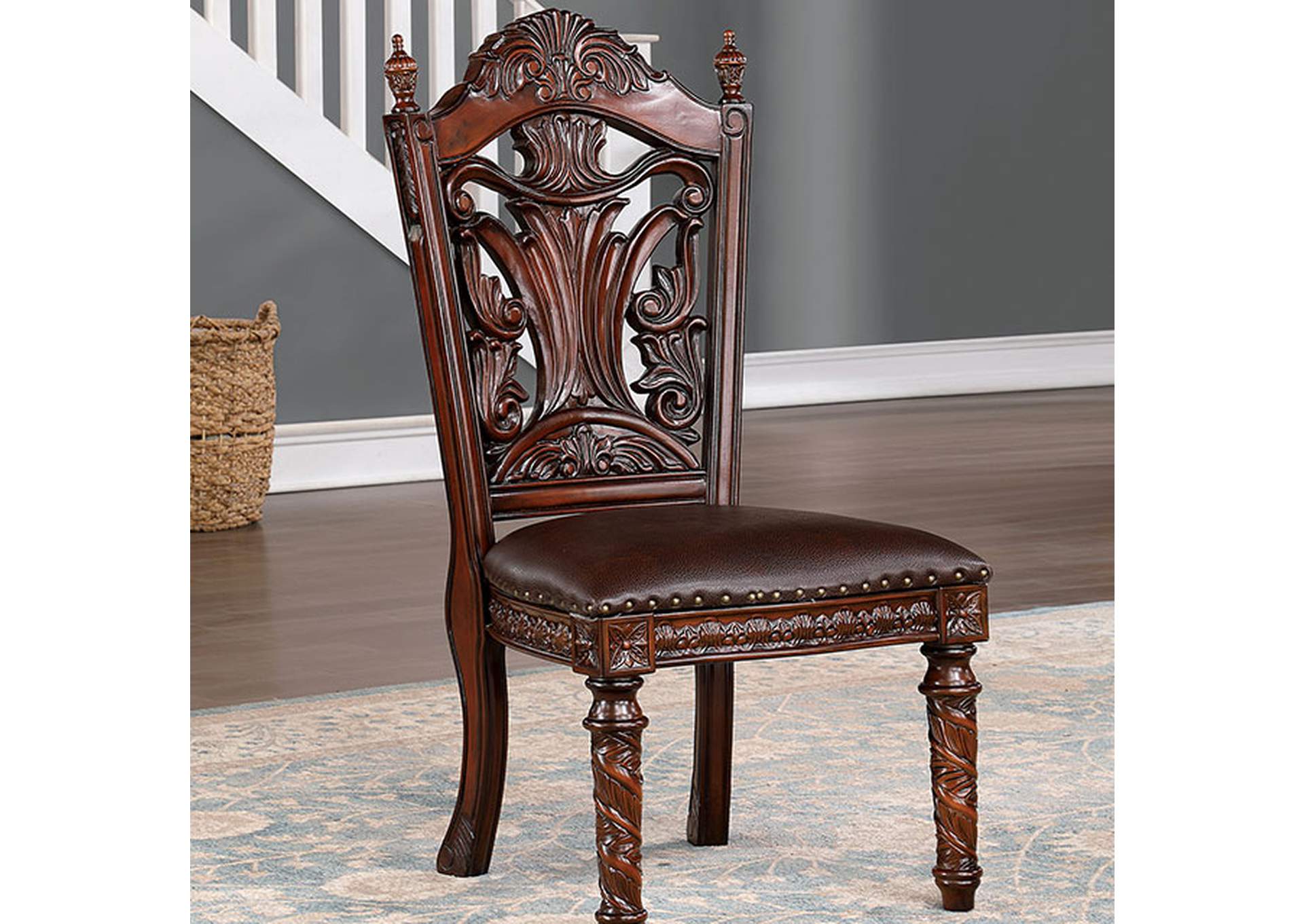 Canyonville Side Chair (2/Box),Furniture of America