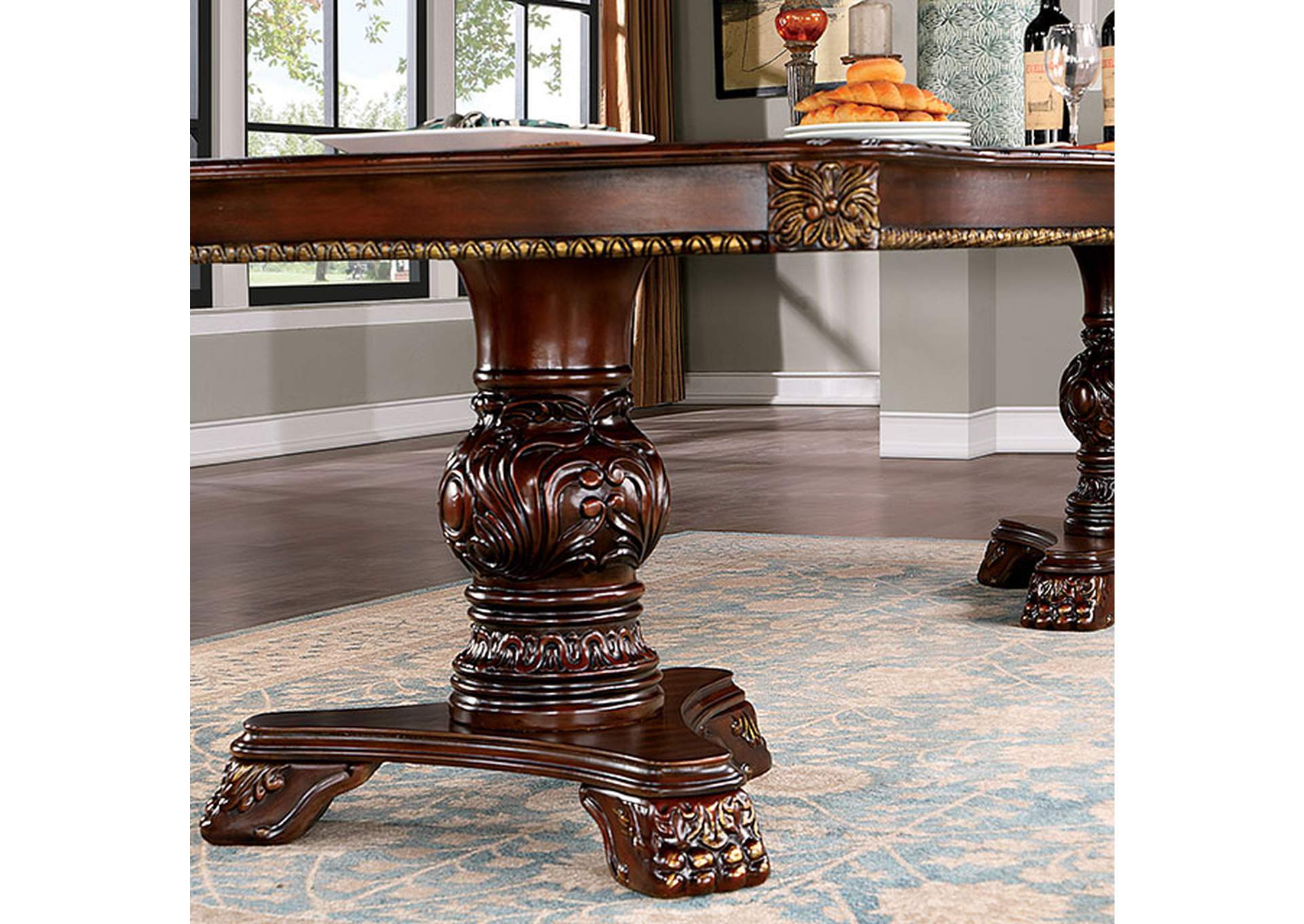 Normandy Dining Table,Furniture of America