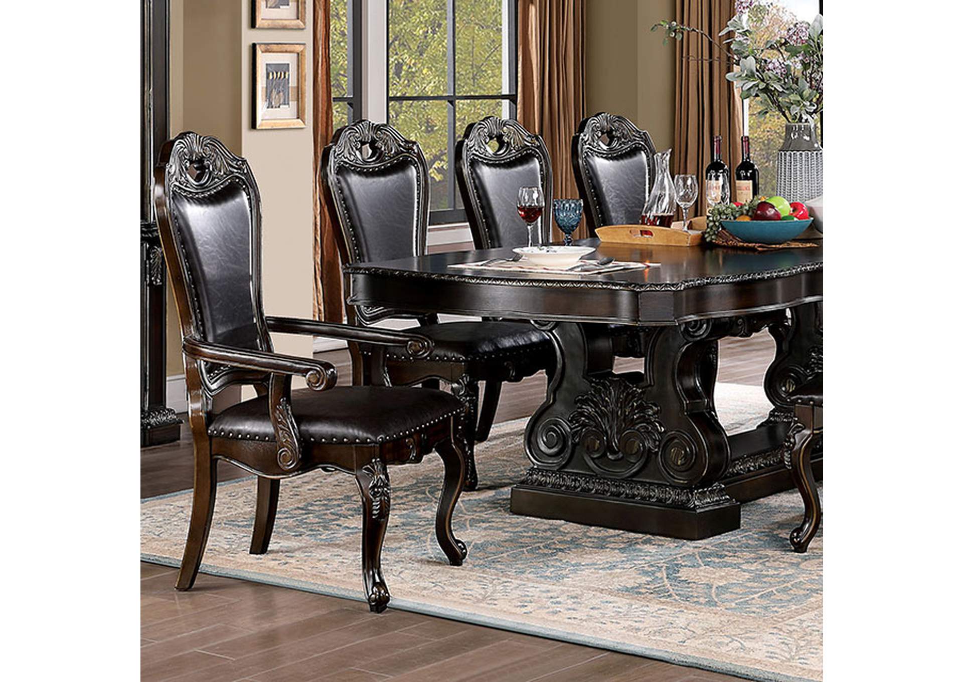 Lombardy Dining Table,Furniture of America