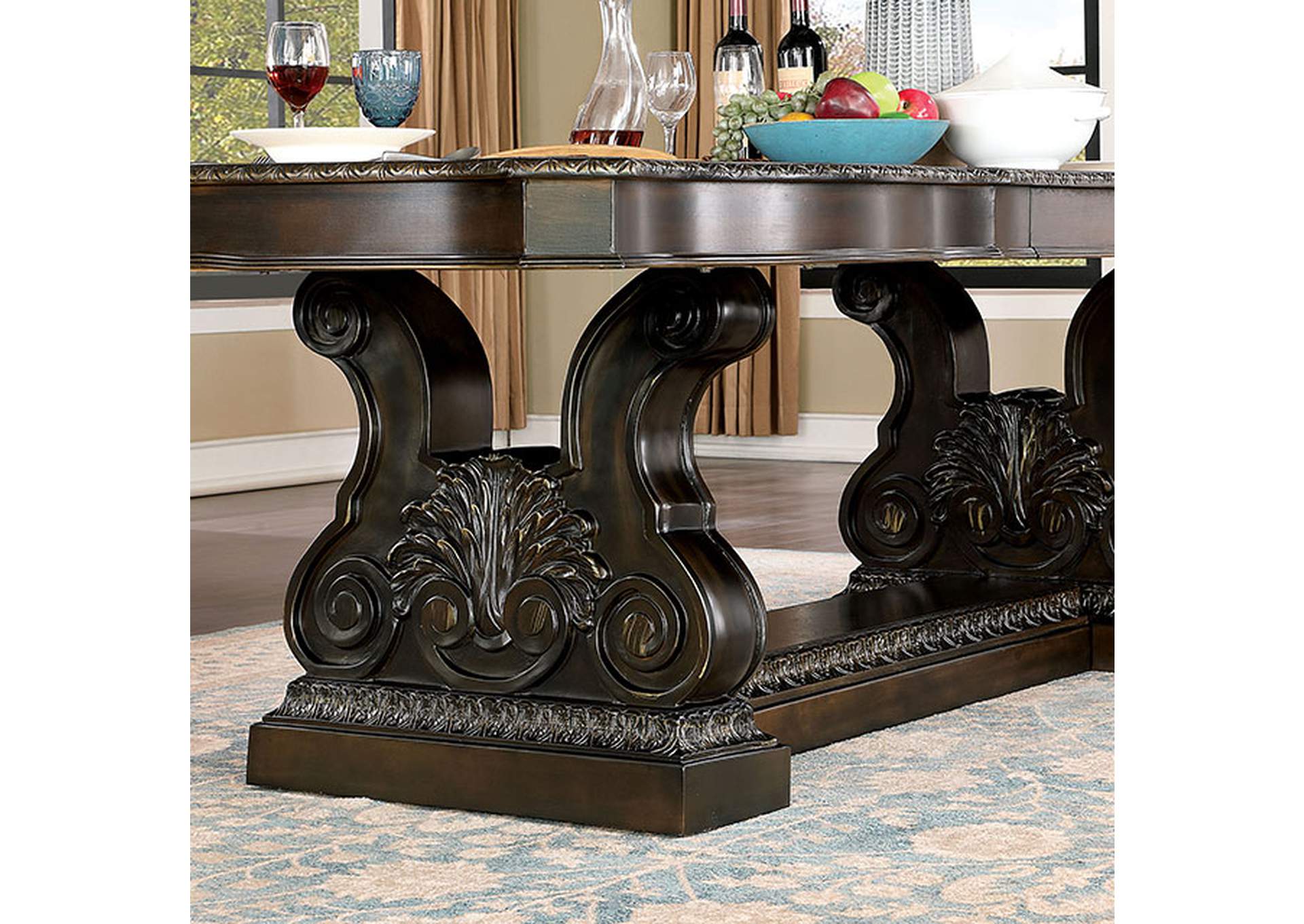 Lombardy Dining Table,Furniture of America