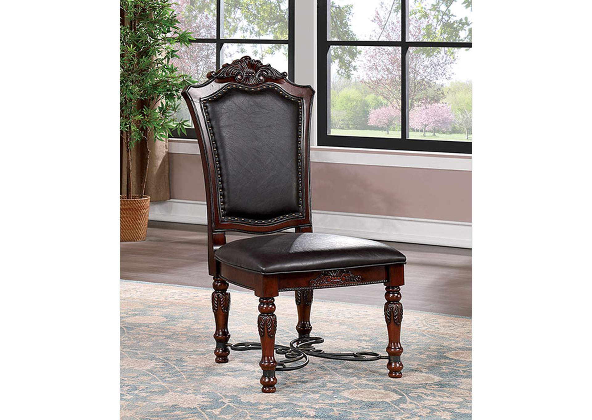 Picardy Side Chair (2/Box),Furniture of America