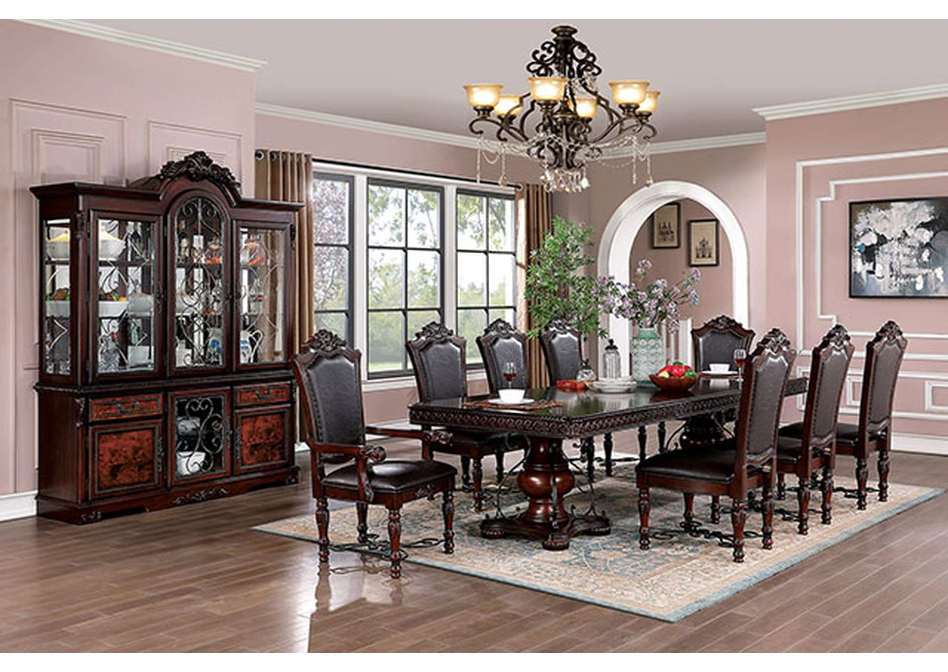 Picardy Dining Table,Furniture of America