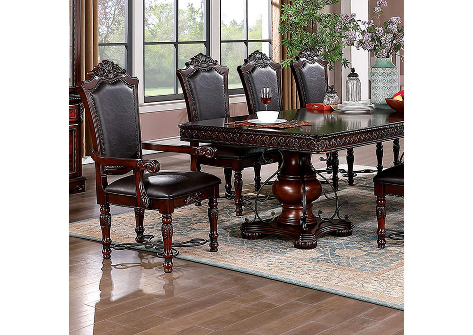 Picardy Dining Table,Furniture of America