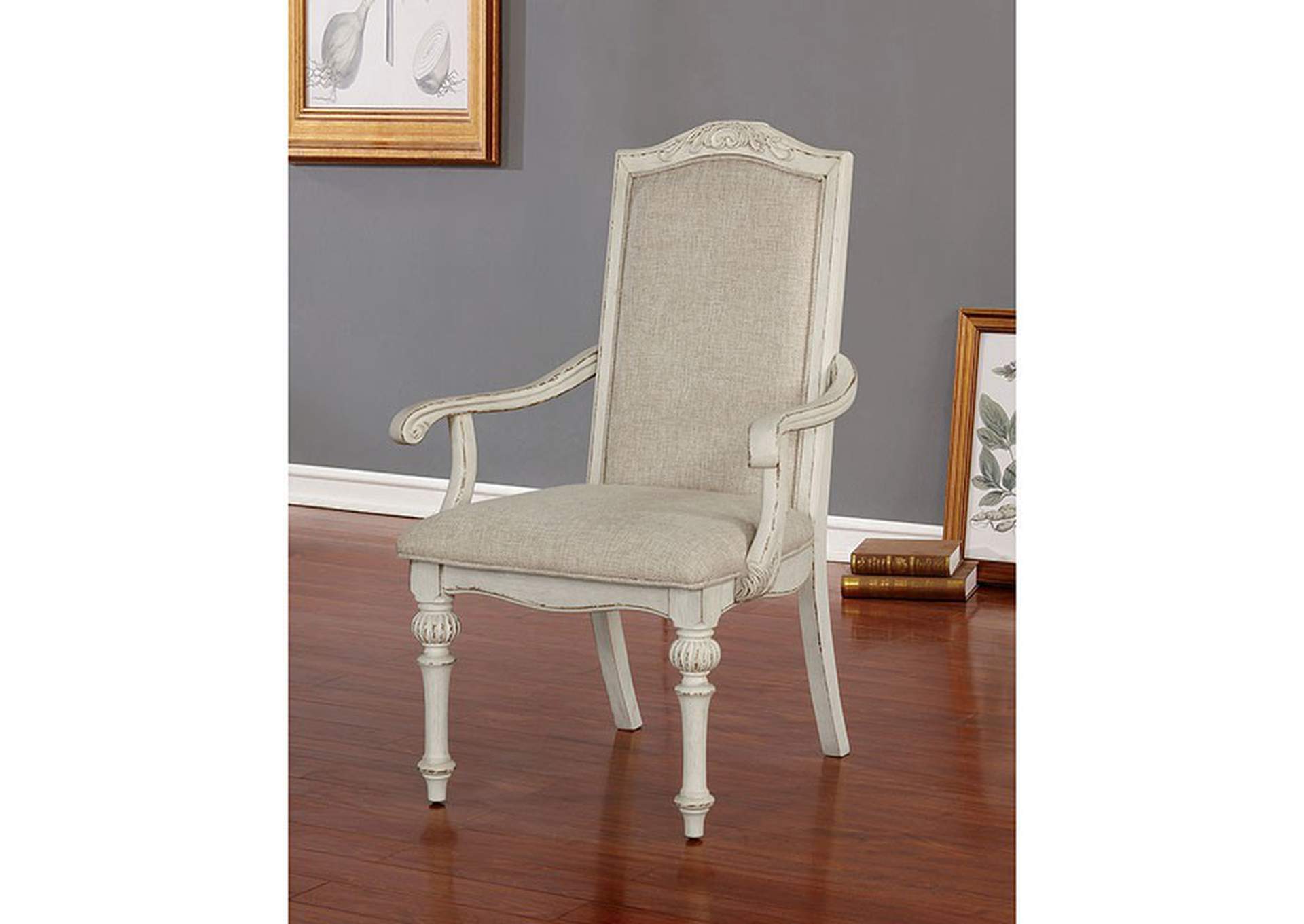 Arcadia Arm Chair,Furniture of America