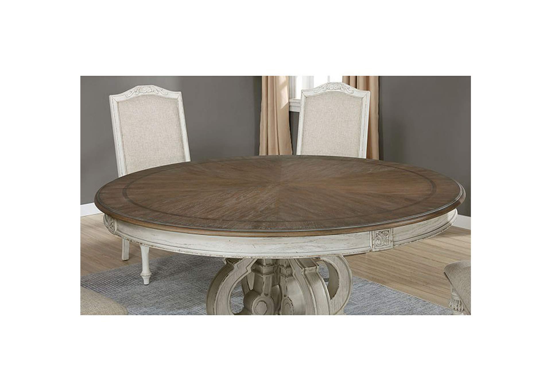 Arcadia Round Table,Furniture of America