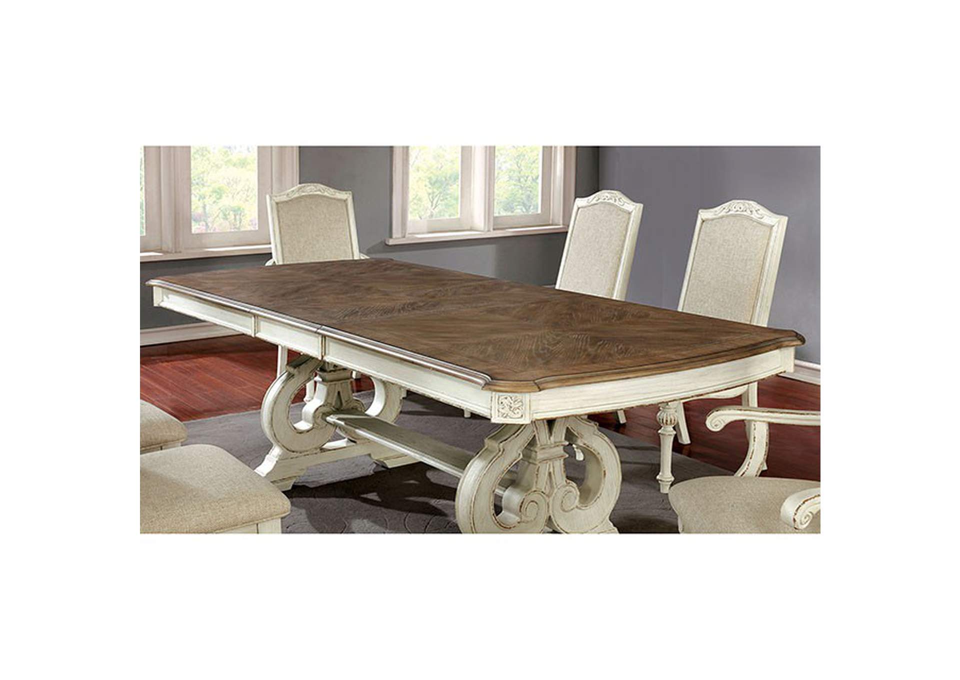 Arcadia Dining Table,Furniture of America