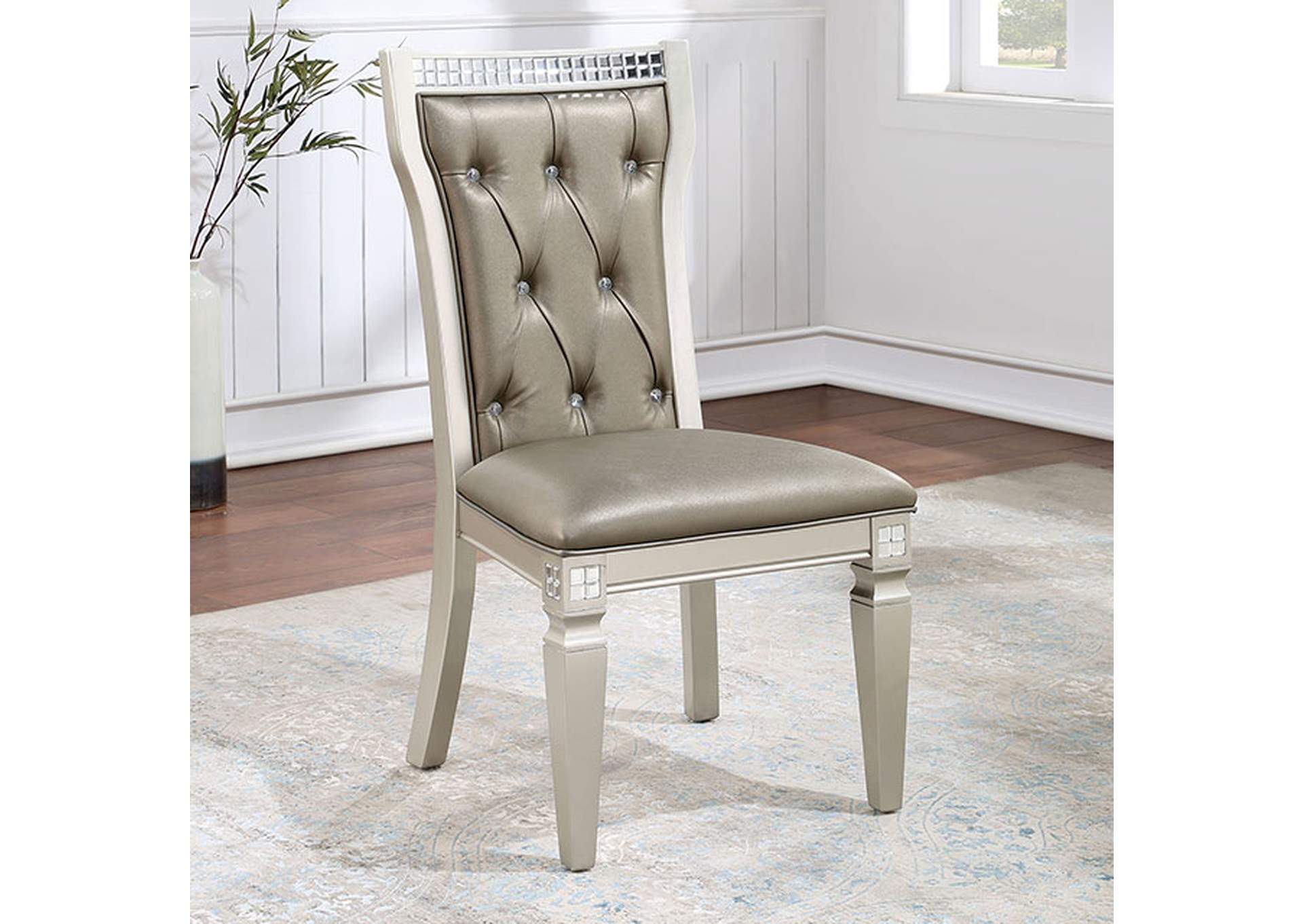 Adelina Side Chair (2/Box),Furniture of America