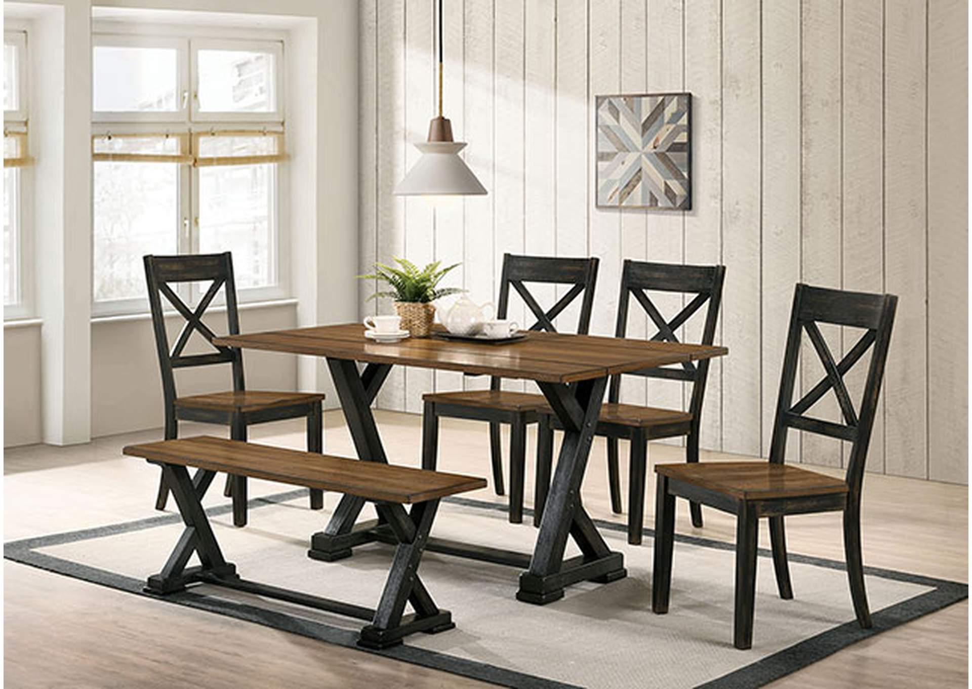 Yensley Dining Table,Furniture of America