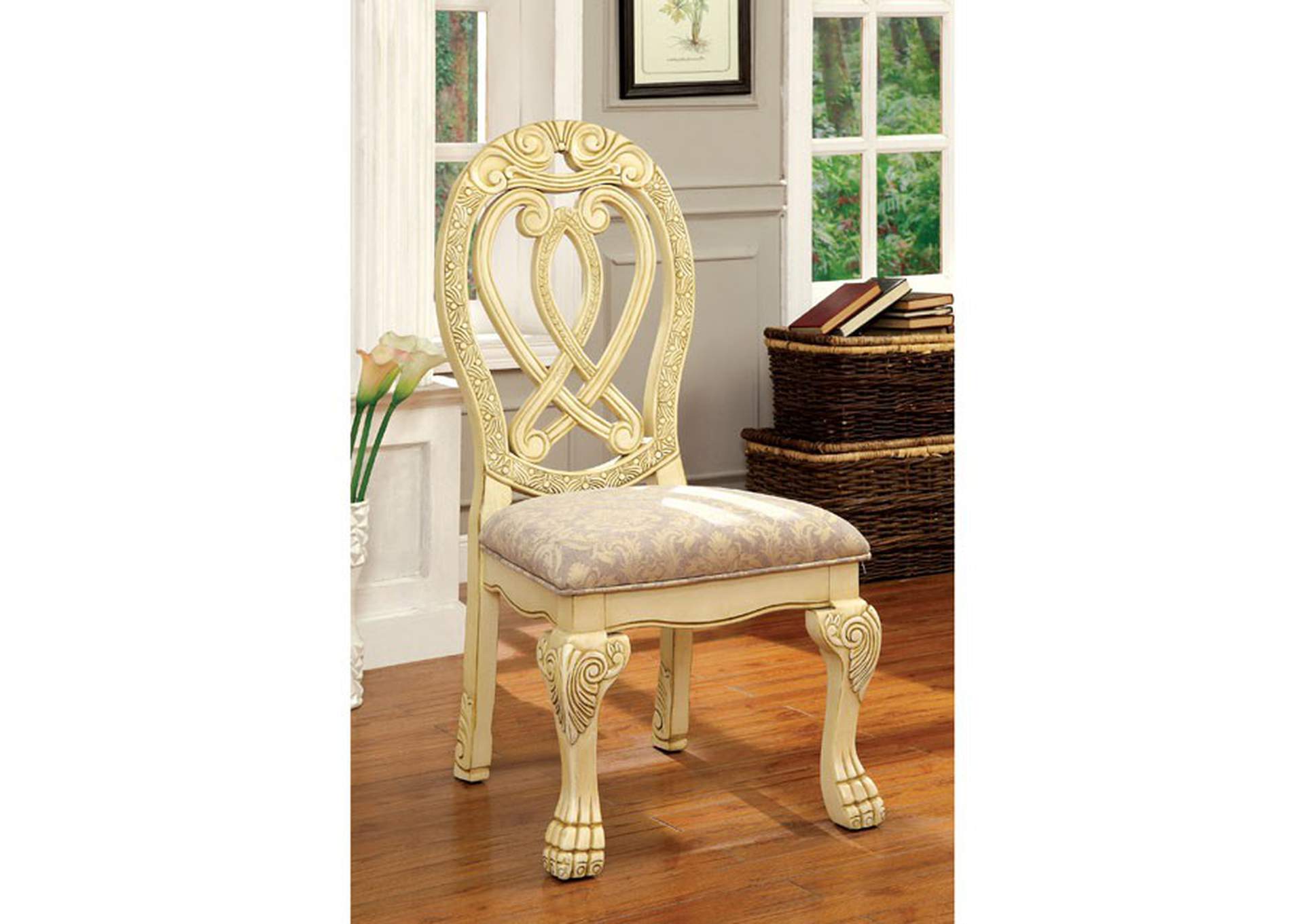 Wyndmere Side Chair (2/Box),Furniture of America