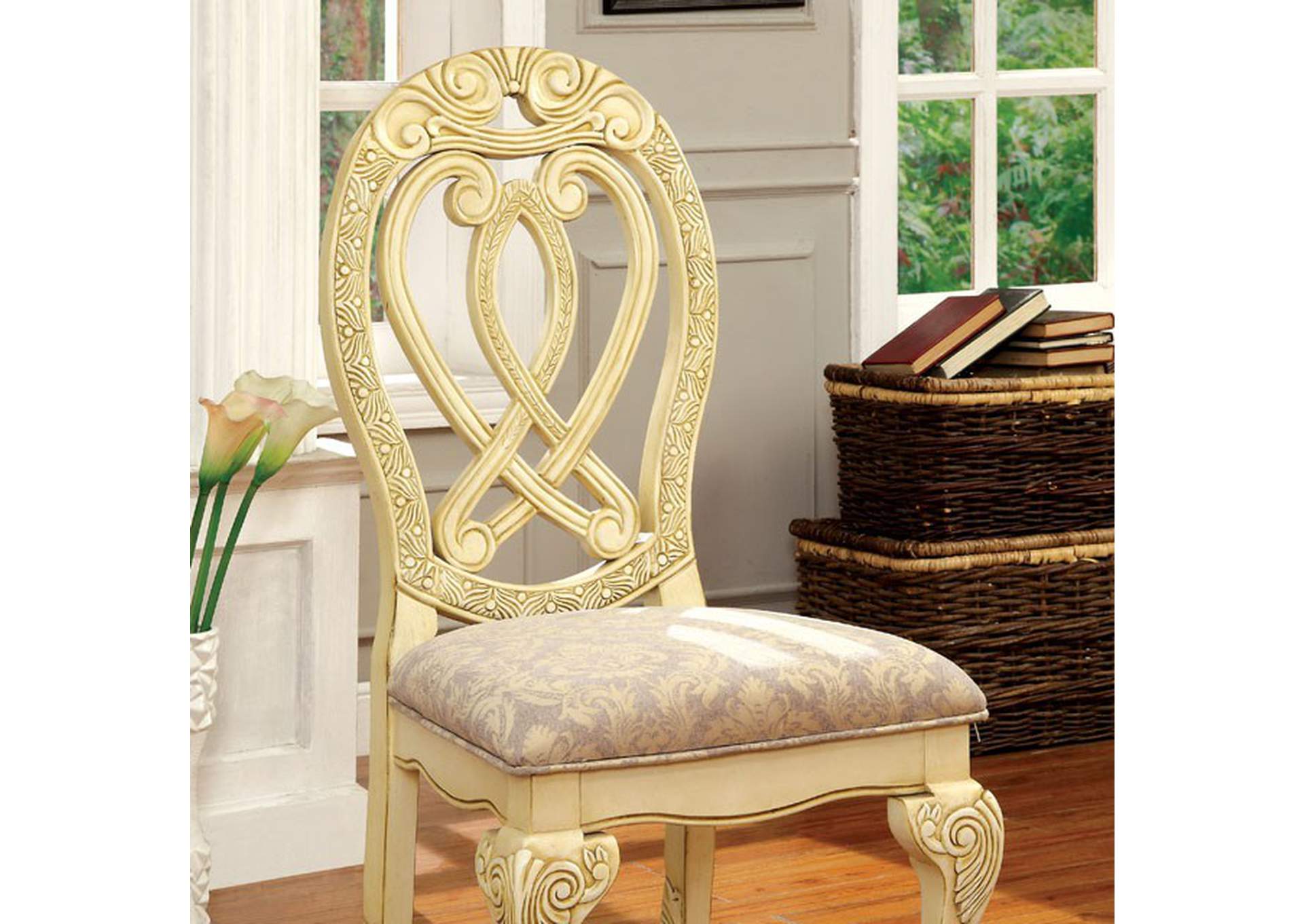 Wyndmere Side Chair (2/Box),Furniture of America