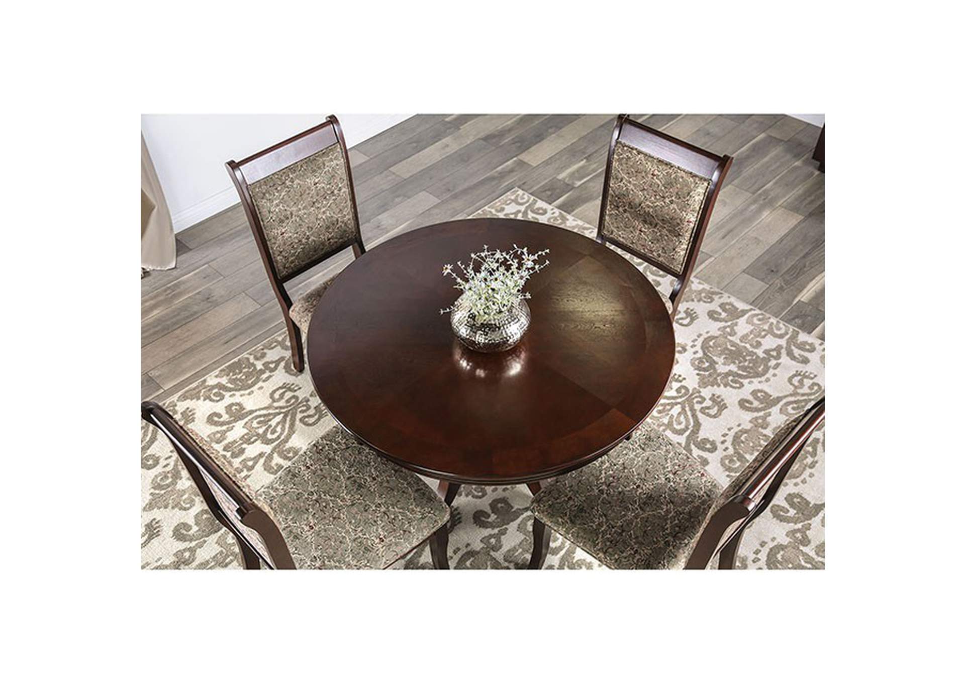 St. Nicholas Round Dining Table,Furniture of America