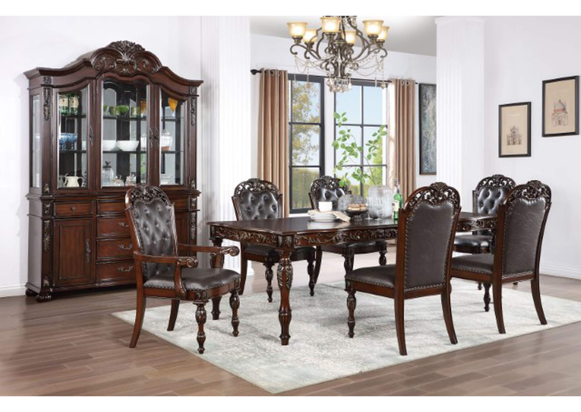 Nouvelle Dining Table,Furniture of America