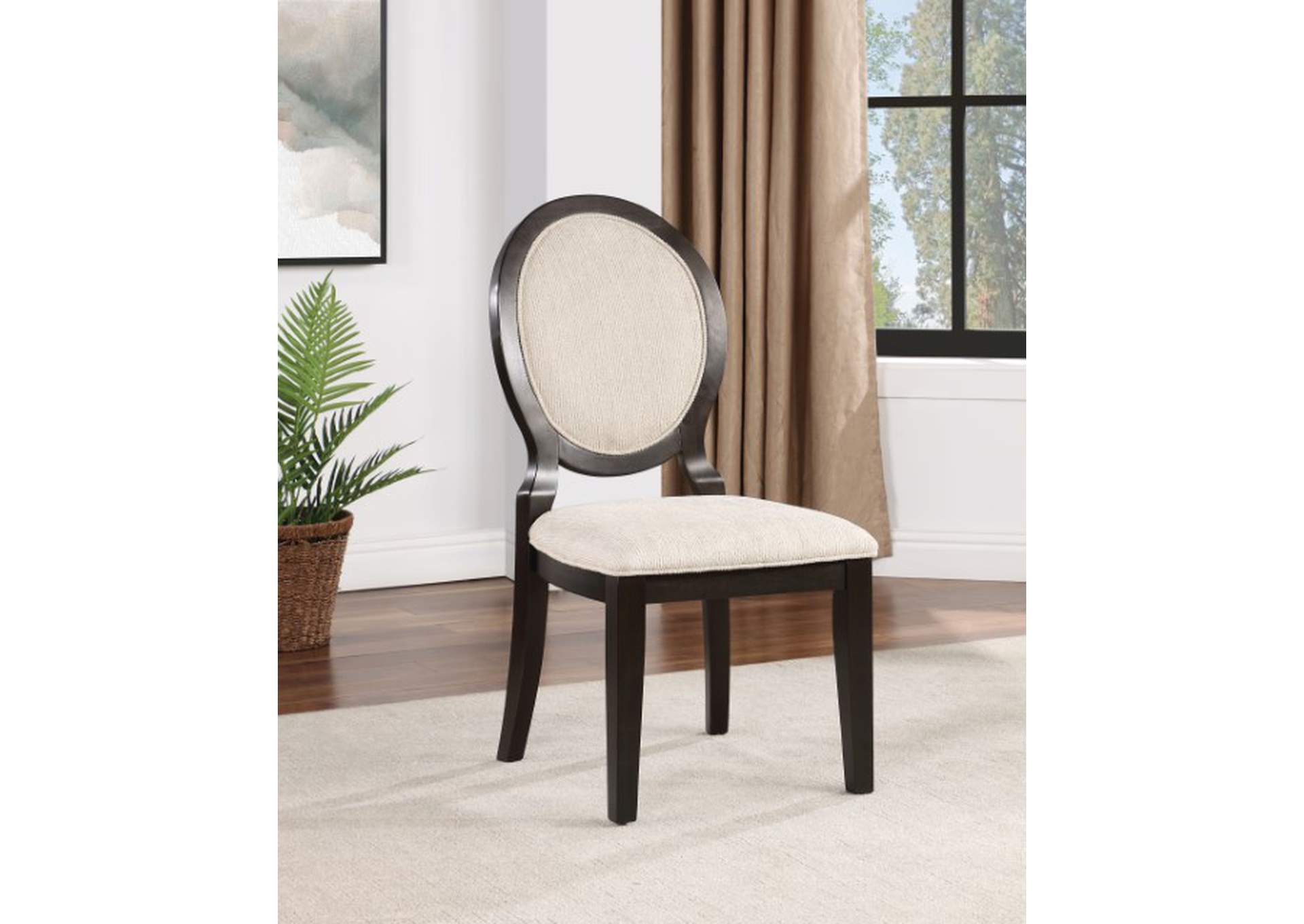 Newforte Side Chair,Furniture of America