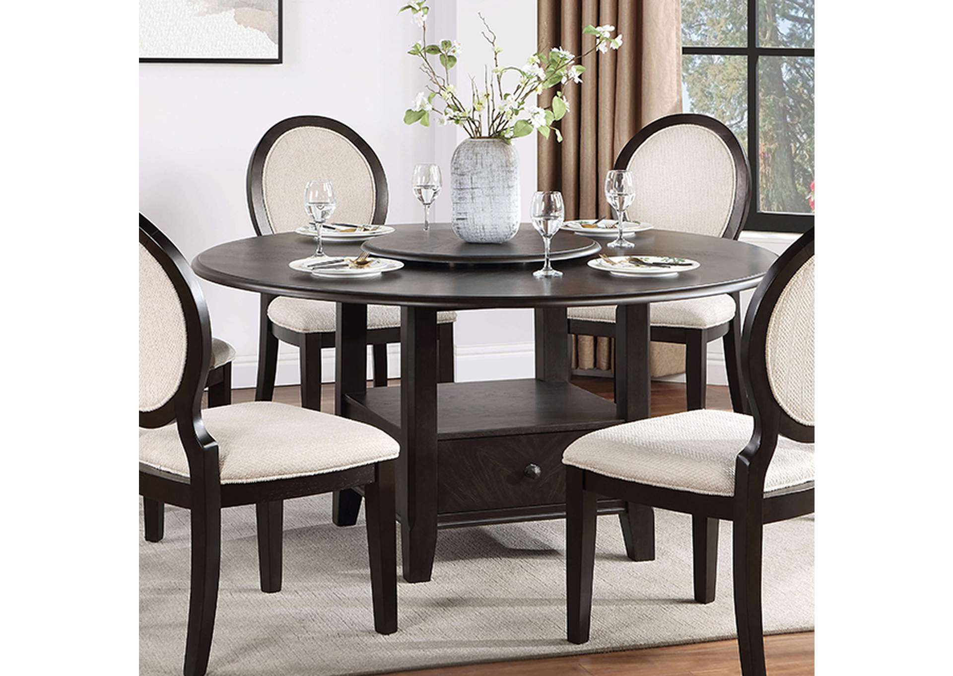 Newforte Dining Table,Furniture of America