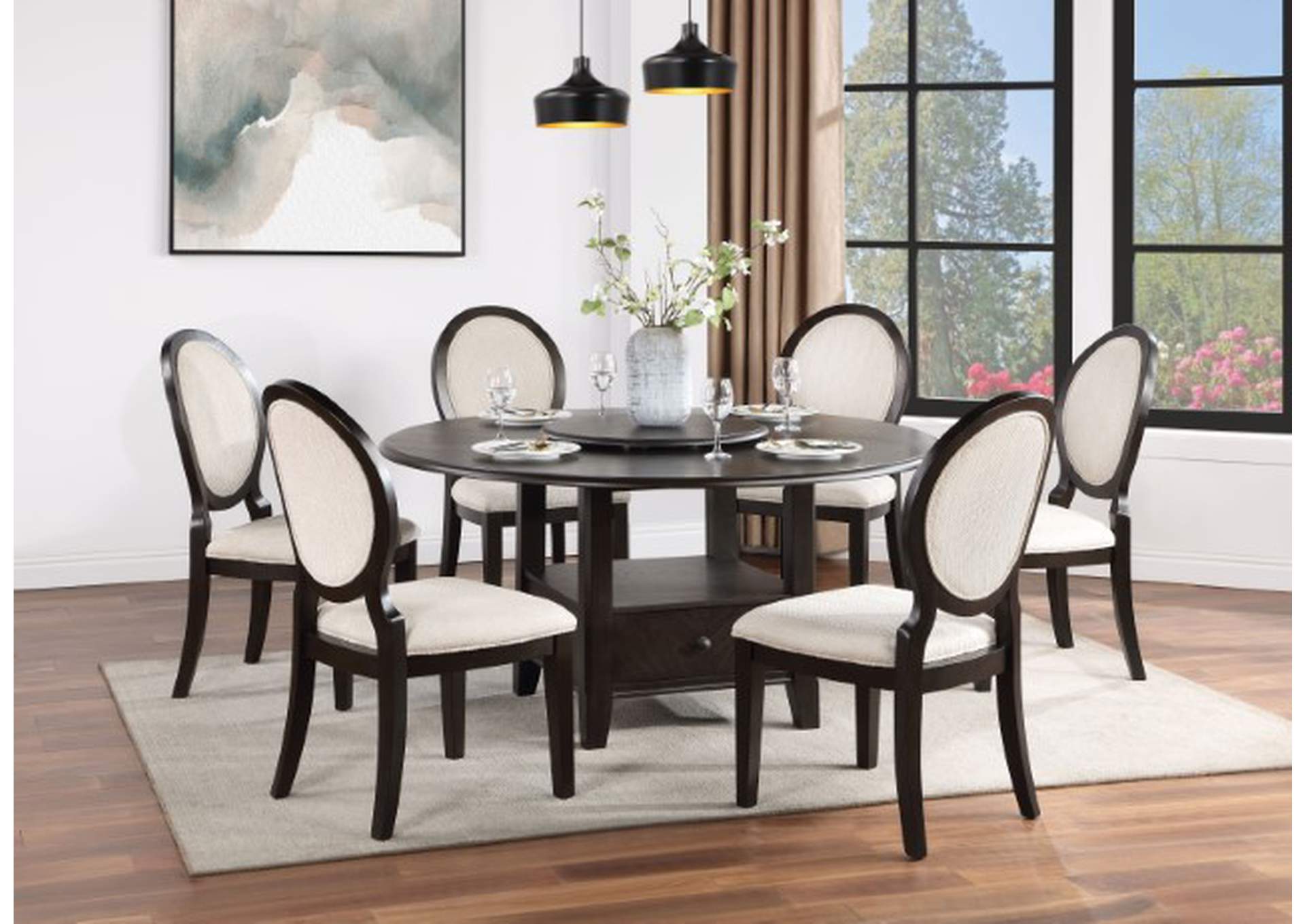 Newforte Dining Table,Furniture of America