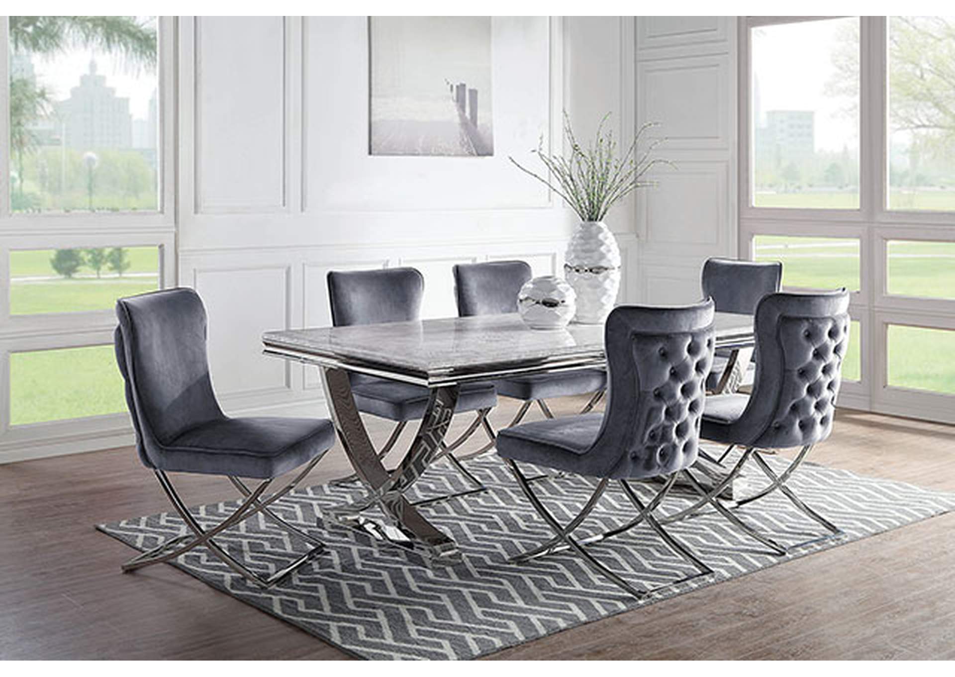 Wadenswil Dining Table,Furniture of America