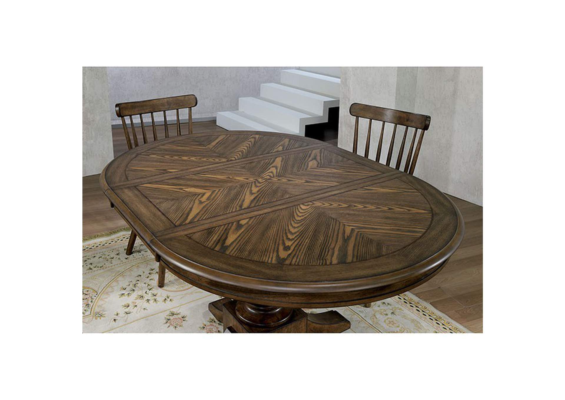 August Dining Table,Furniture of America