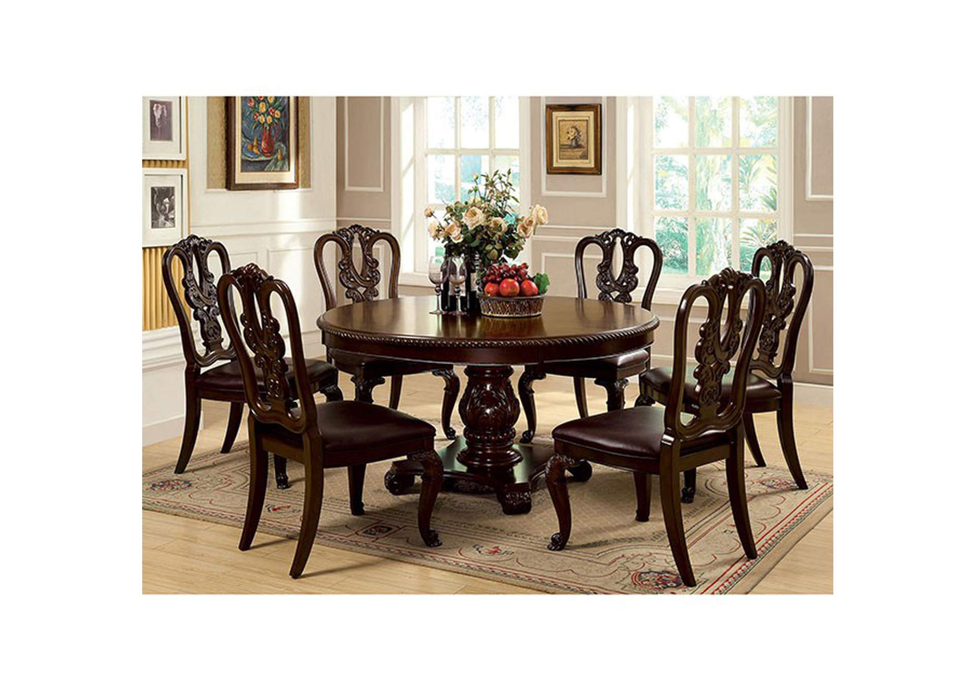 Bellagio Dining Table,Furniture of America