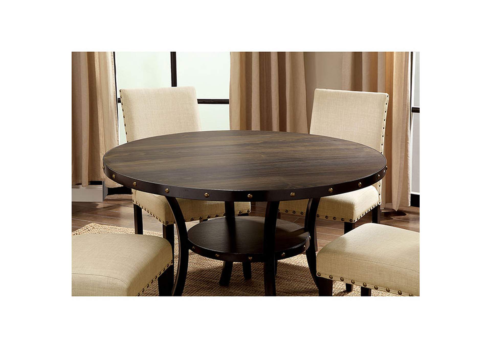 Kaitlin Round Dining Table,Furniture of America