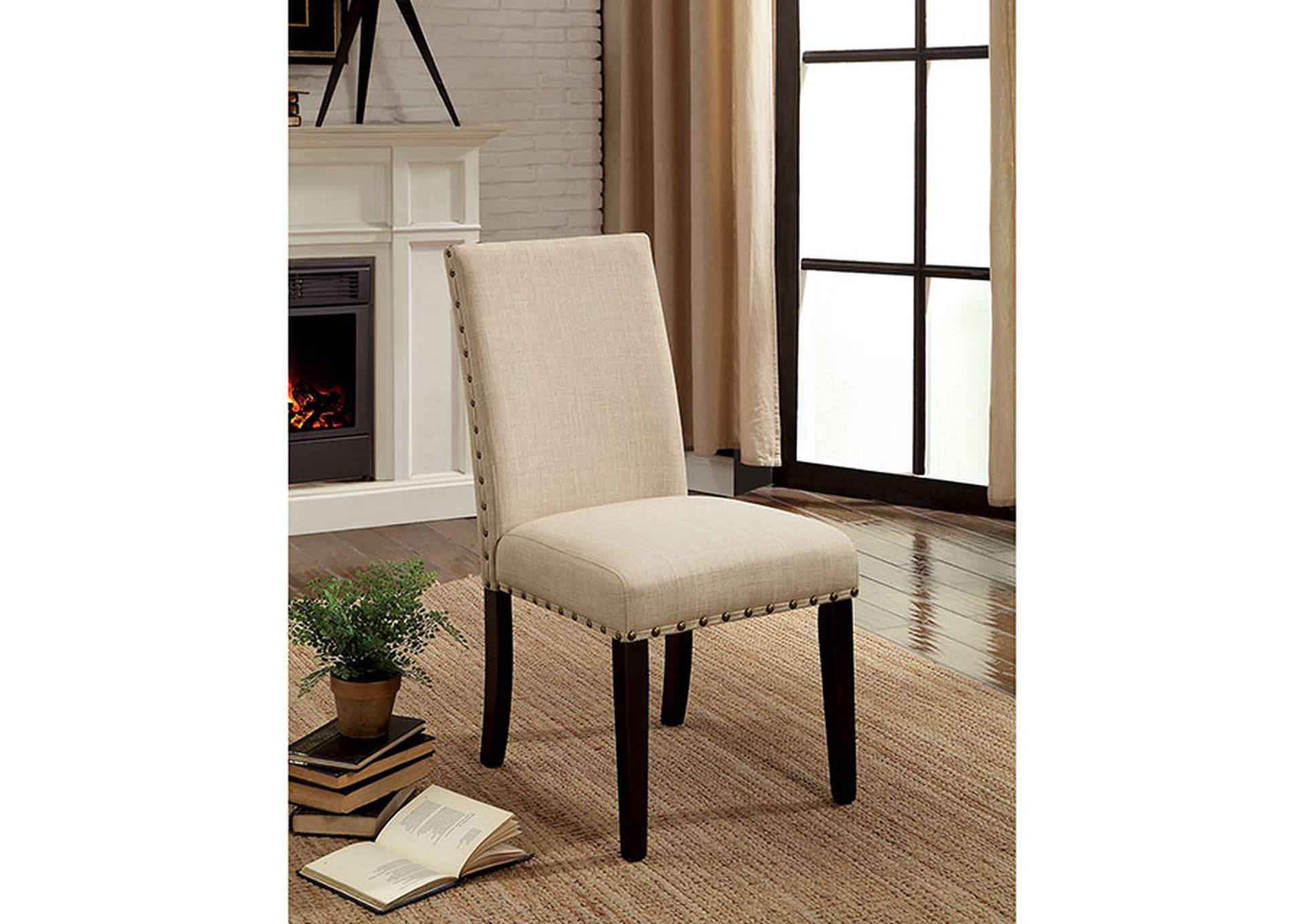 Kaitlin Side Chair (2/Ctn),Furniture of America