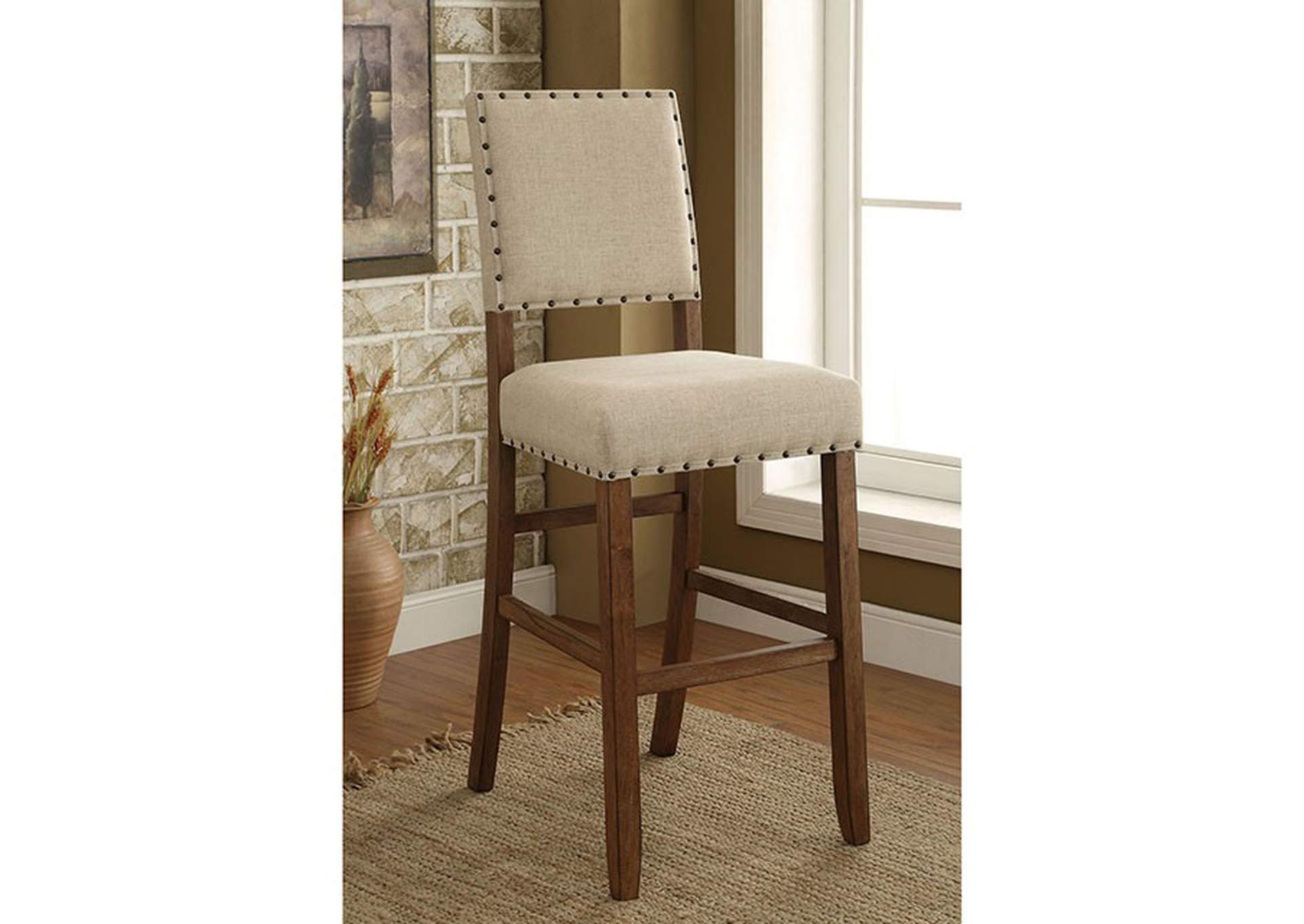 Sania Bar Chair (2 - Box),Furniture of America