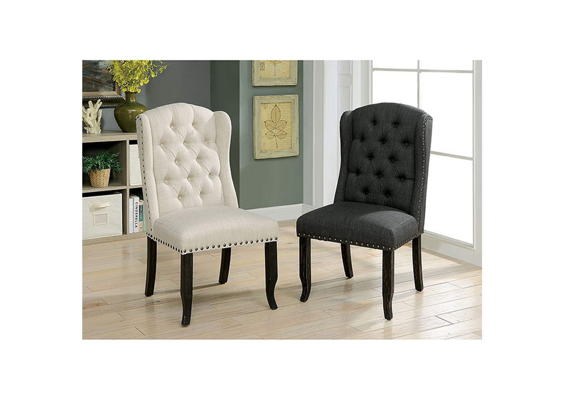 Sania Side Chair (2/Box),Furniture of America