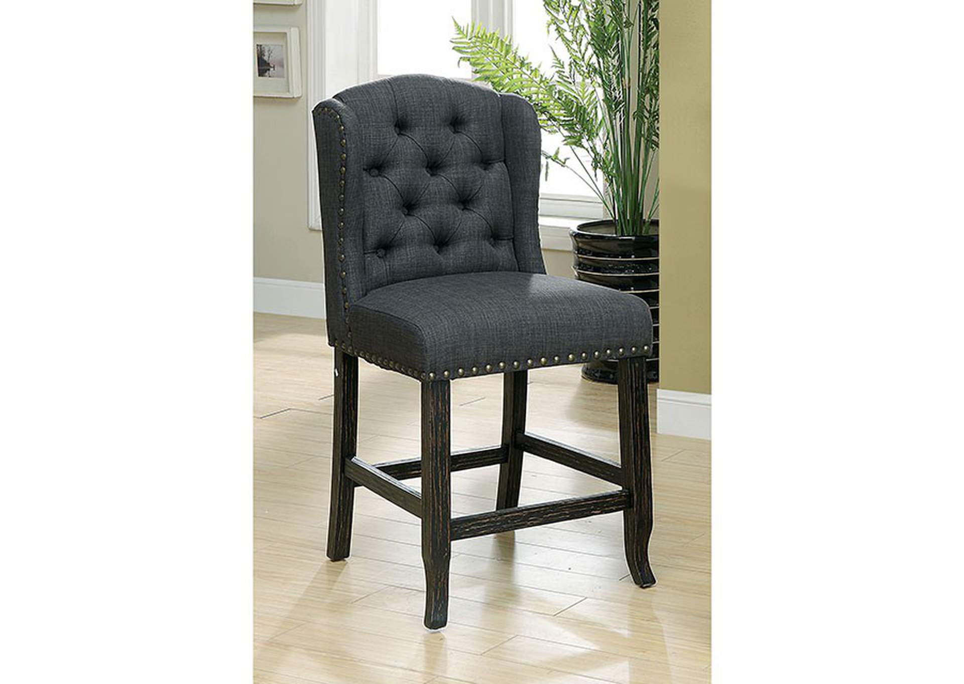 Sania Counter Ht. Chair (2/Box),Furniture of America